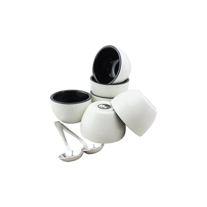 Rhino Cupping Bowl & Spoon Set