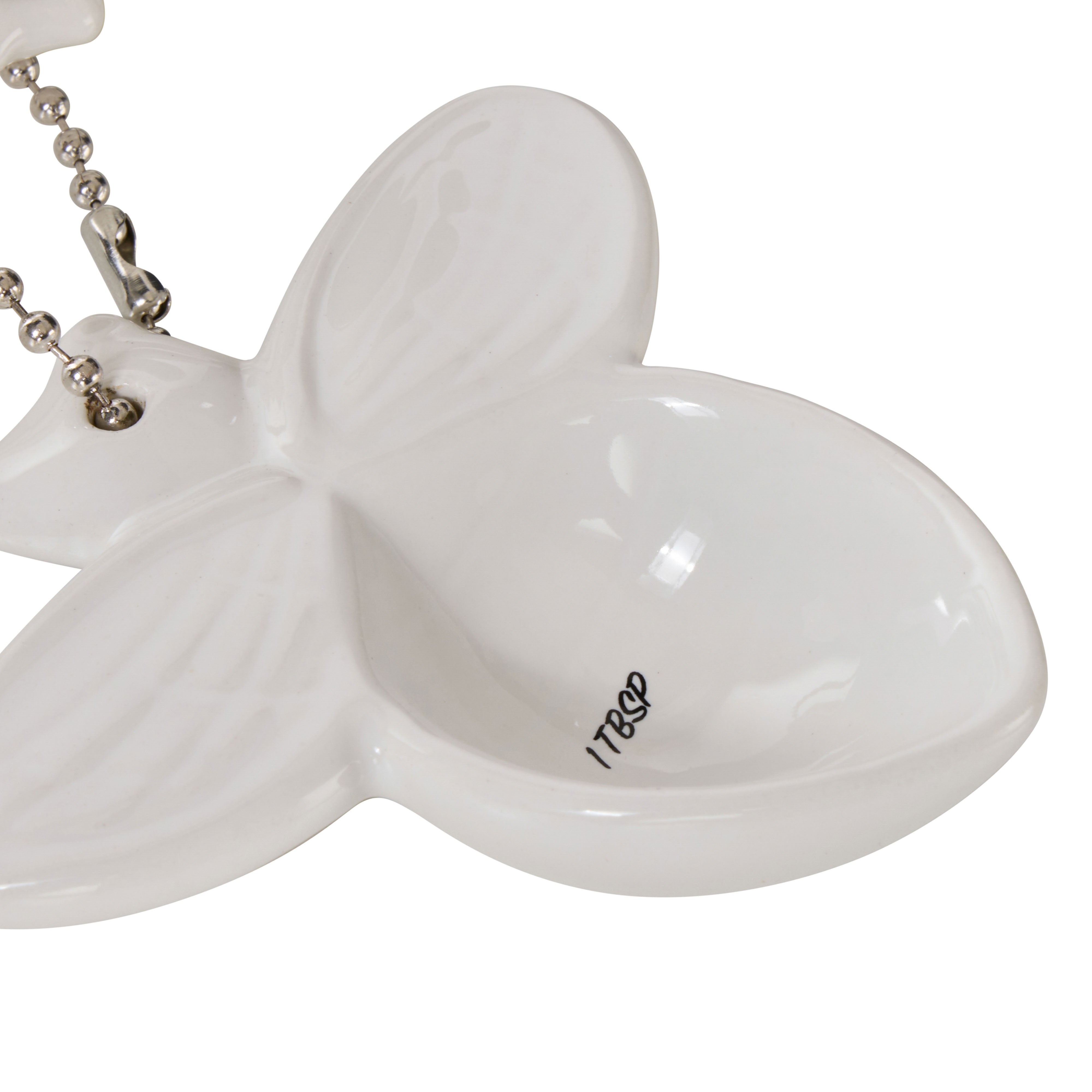 Davis & Waddell Wildflower & Hive Measuring Spoons White