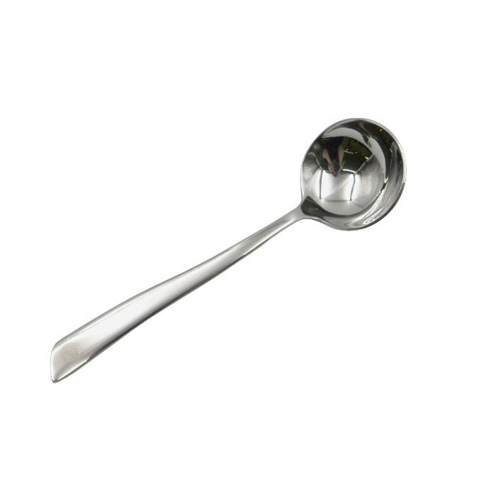Rhino White Cupping Bowl & Spoon Set