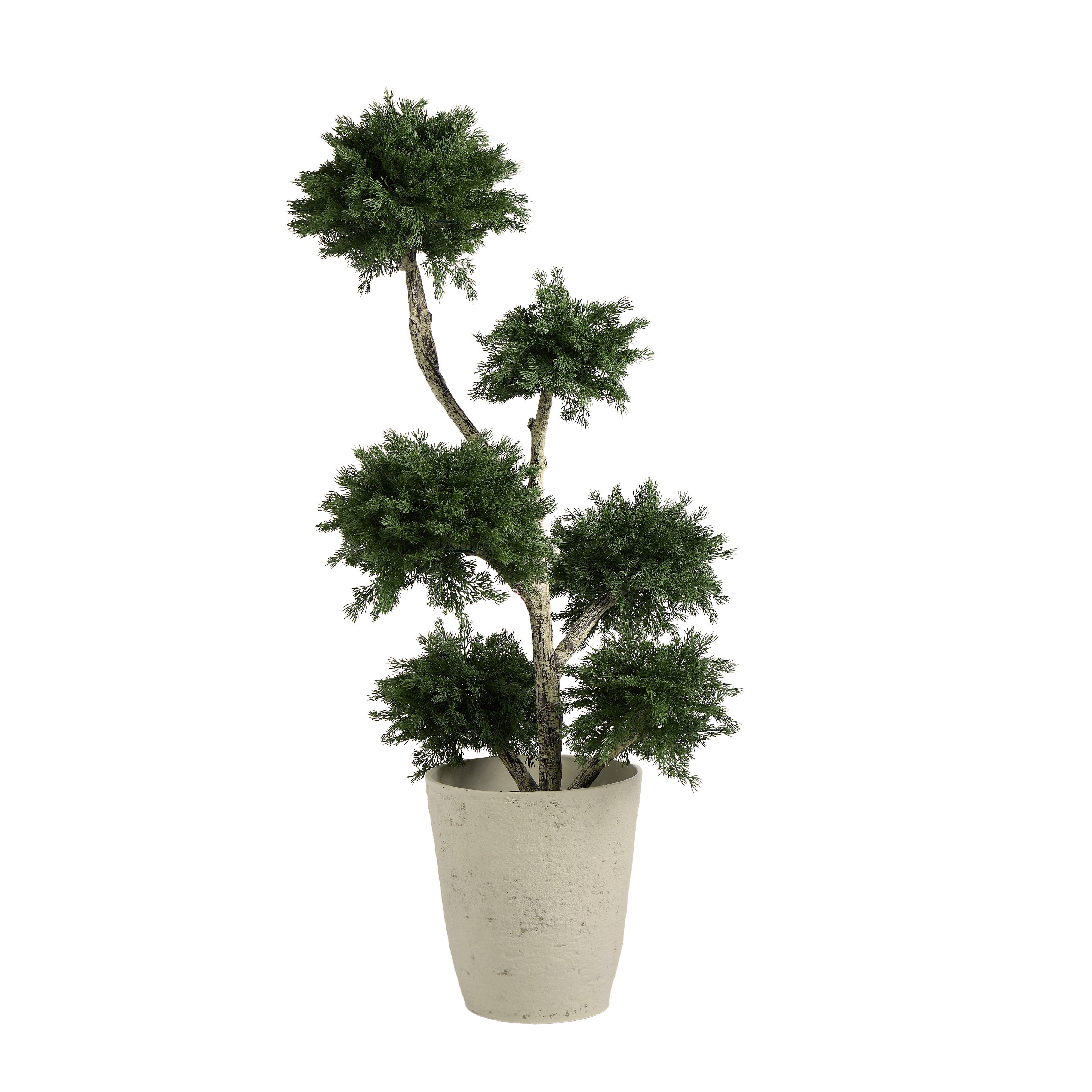 Rogue Rustic Stone Look Planter Pot Rustic Cream 33.5 x 37cm