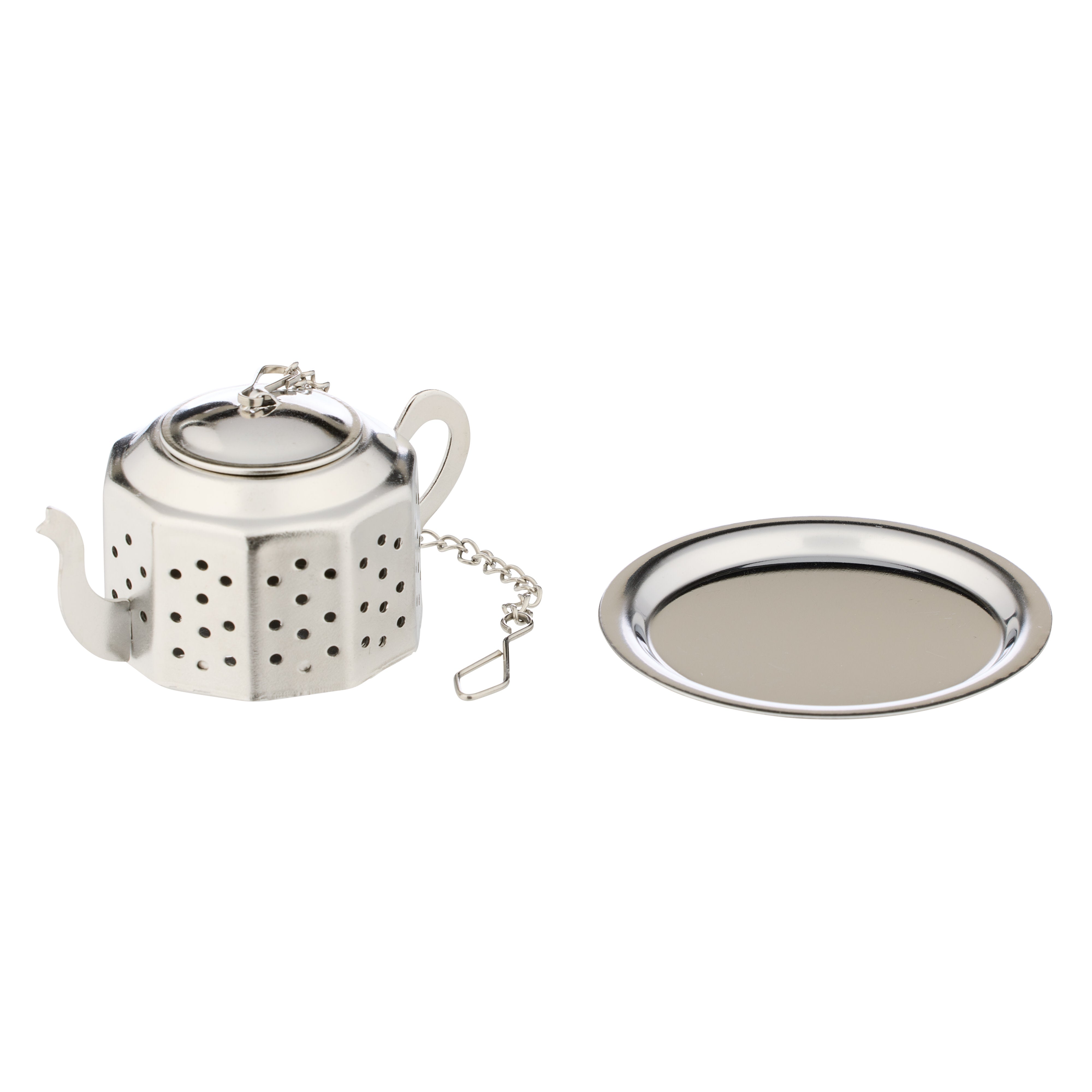 Leaf & Bean Stainless Steel Mini Teapot Tea Strainer Stainless Steel