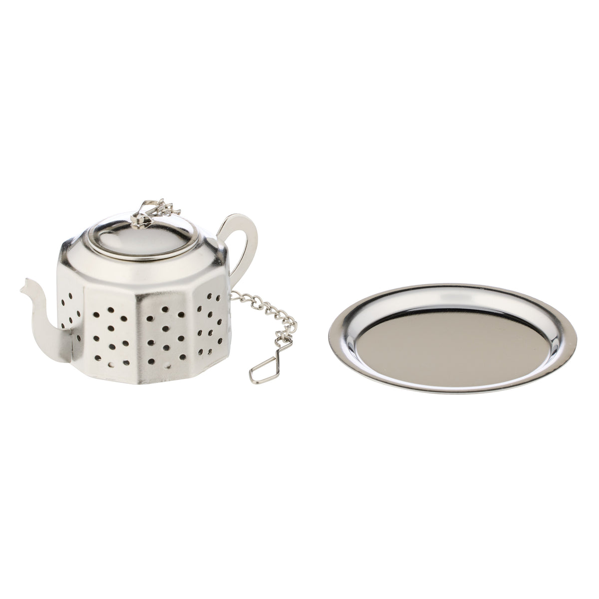 Leaf & Bean Stainless Steel Mini Teapot Tea Strainer Stainless Steel