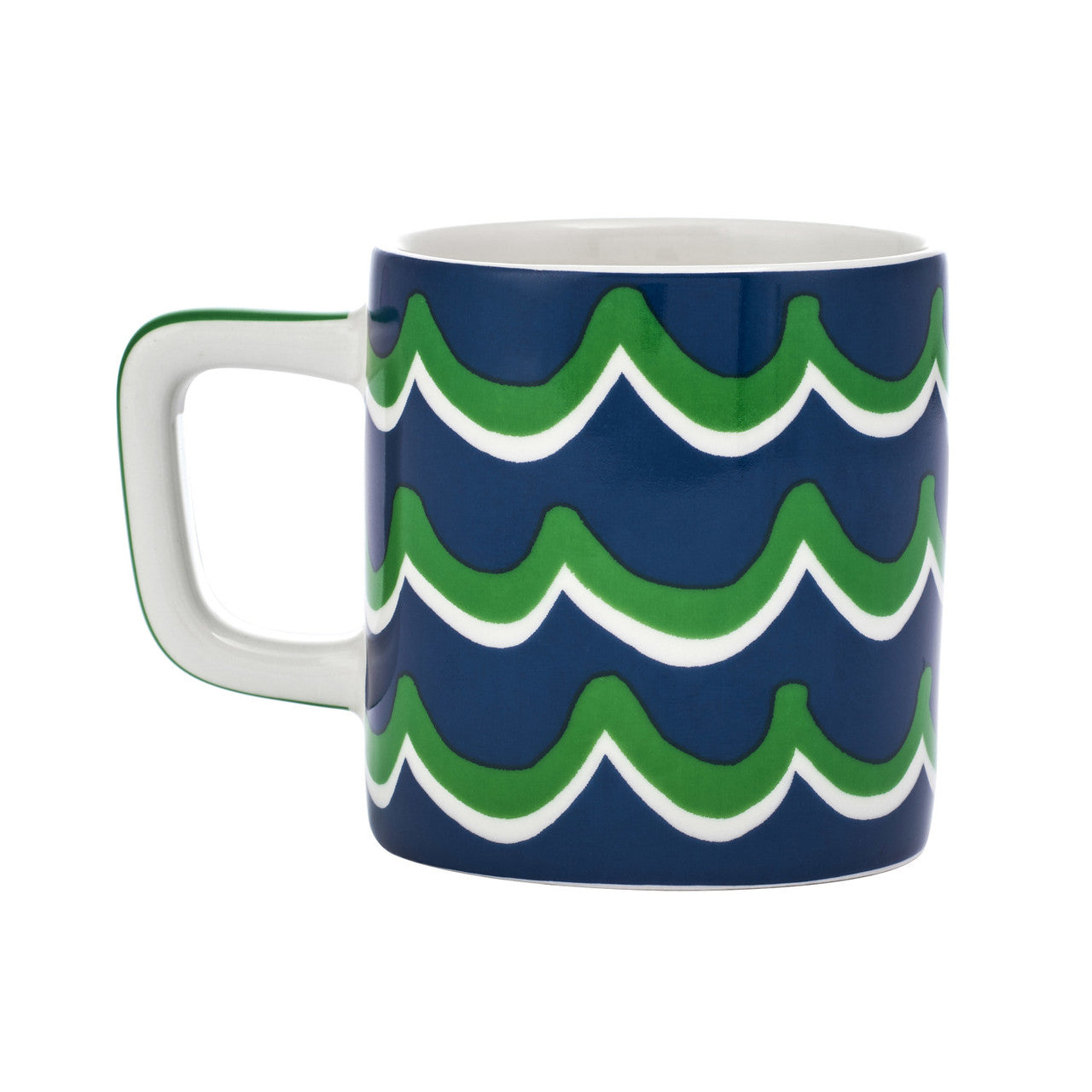 La Cafetière Ceramic Espresso Cup 120ml (Blue Cyan Tides)