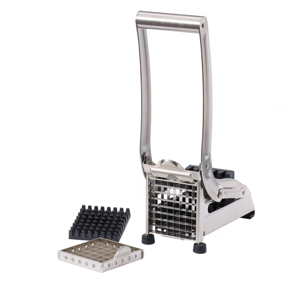SVNA Duo Potato Chipper Stainless Steel & Black