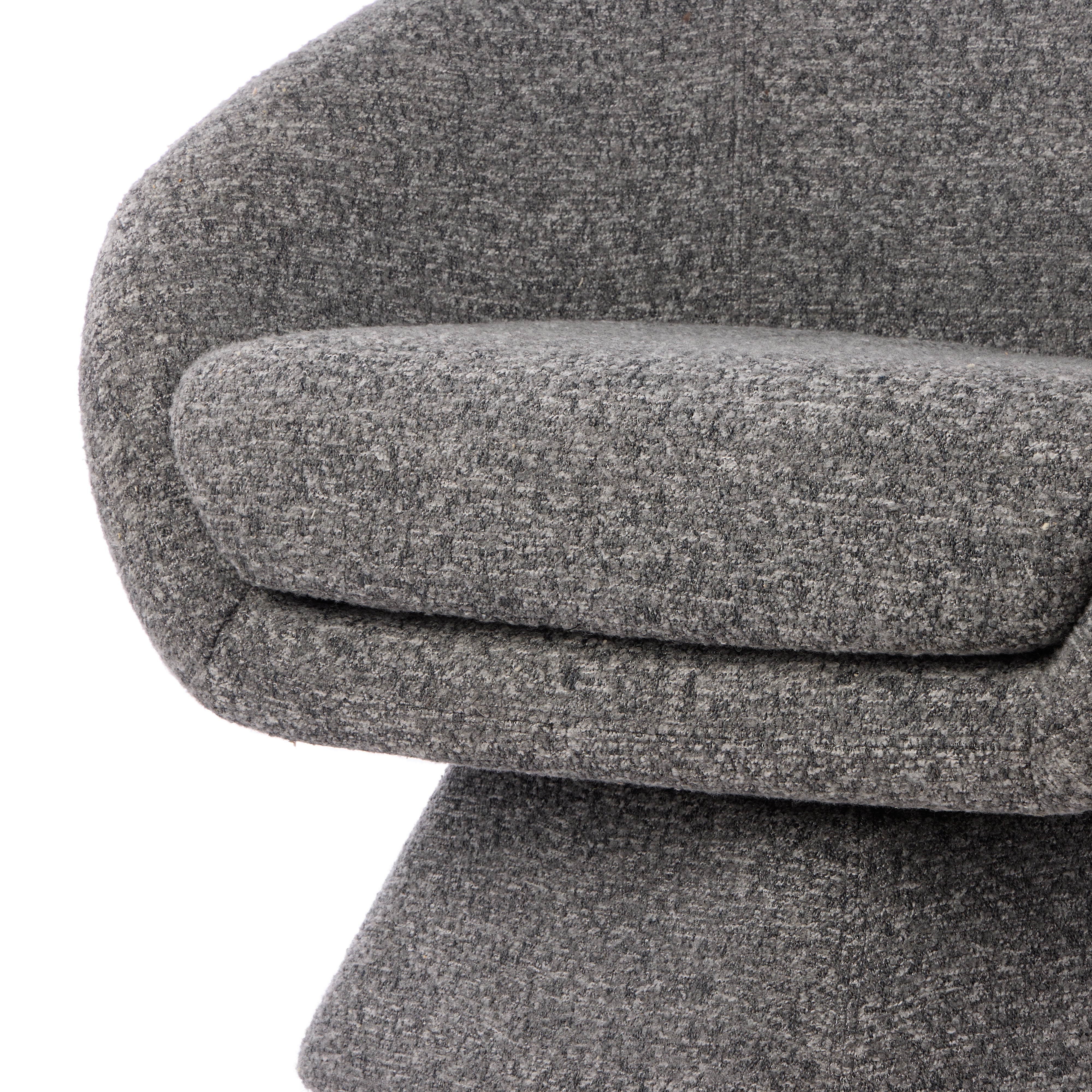Grand Designs Lucca Swivel Chair Grey