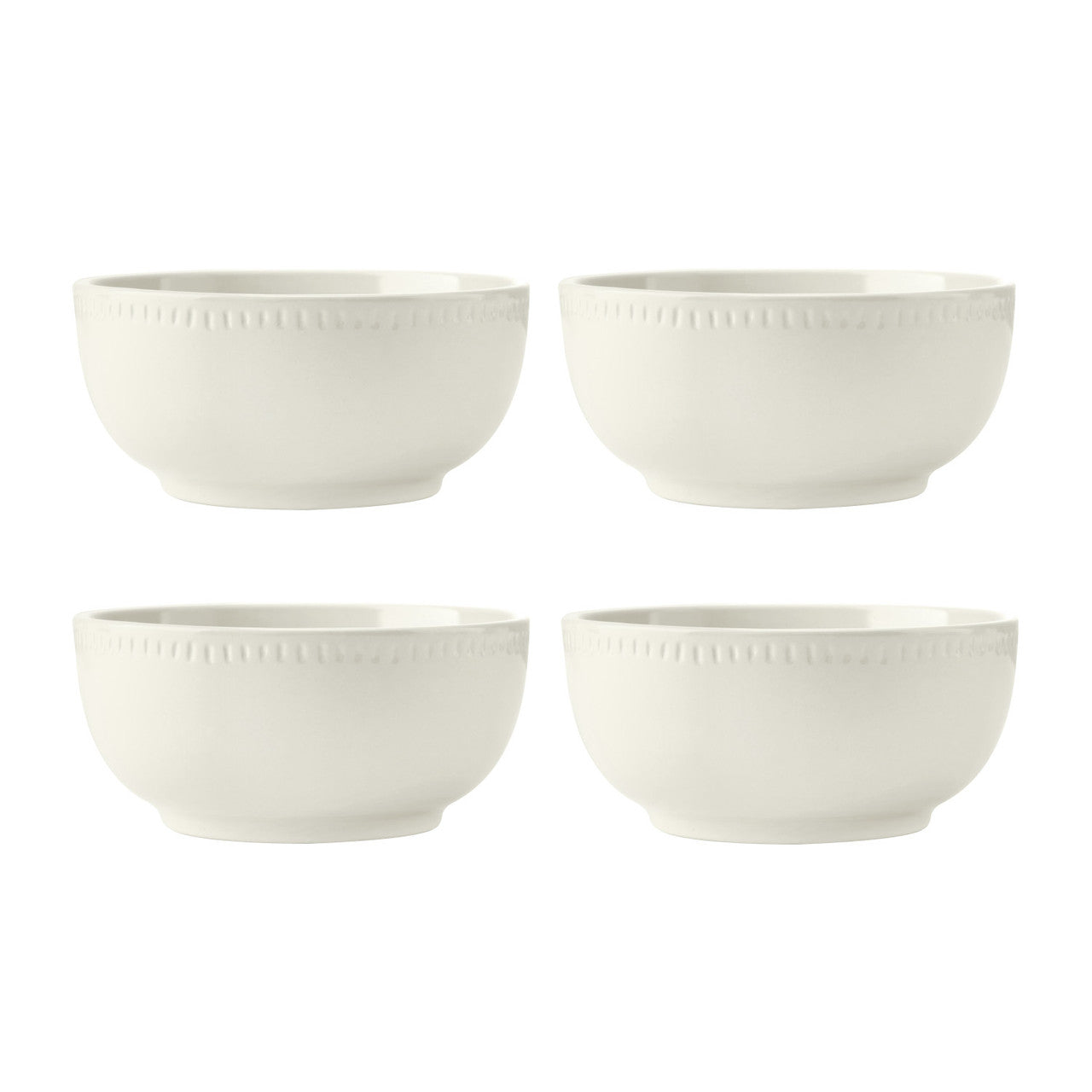 Mikasa Cranborne Stoneware Dinner Set 12 Piece (Cream)