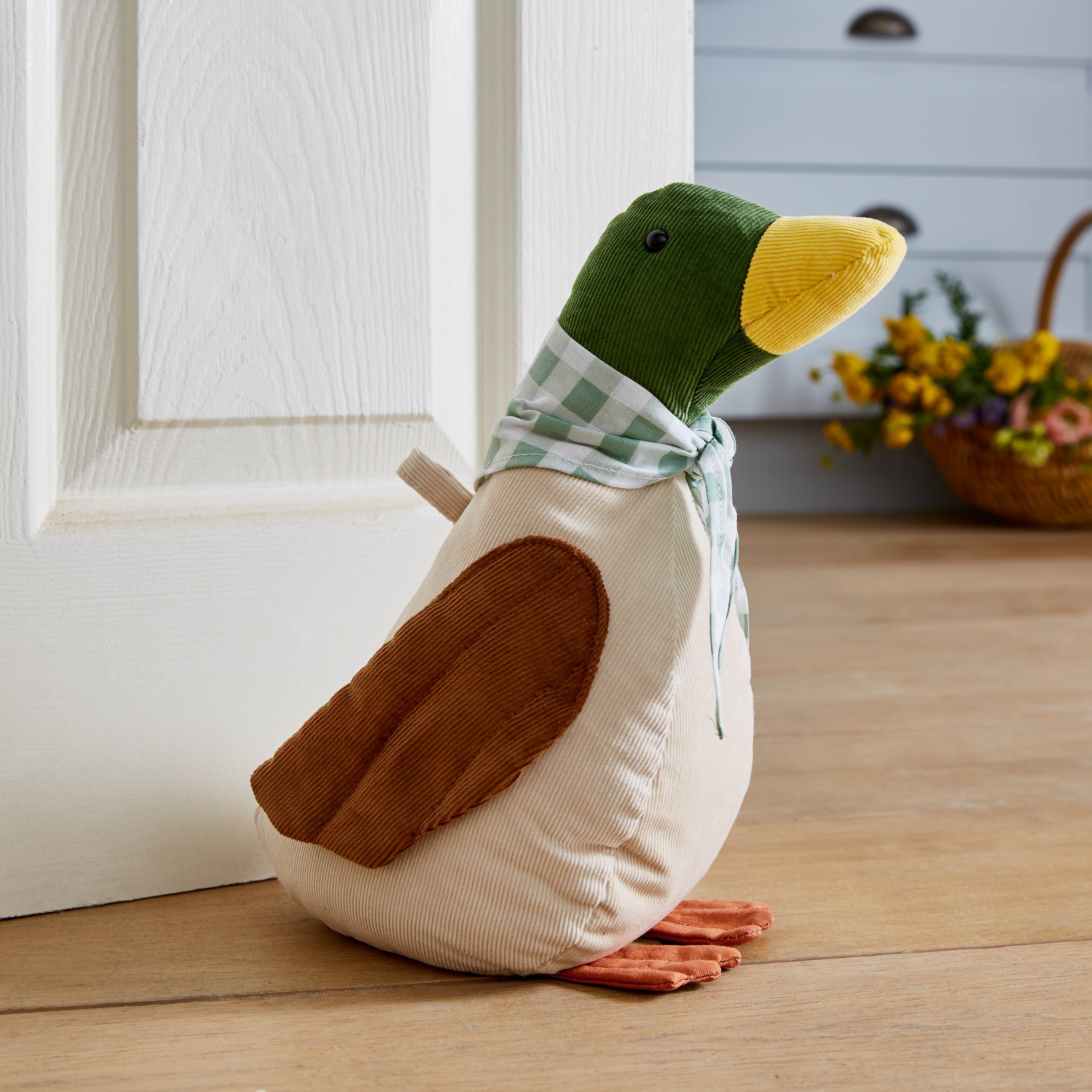 Ulster Weavers Mallard Shaped Doorstop Multi-Coloured