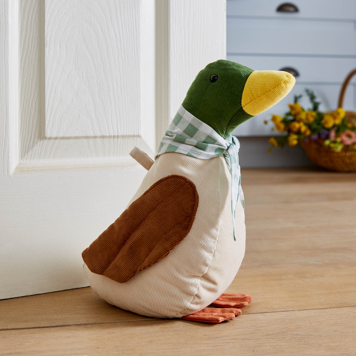Ulster Weavers Mallard Shaped Doorstop Multi-Coloured