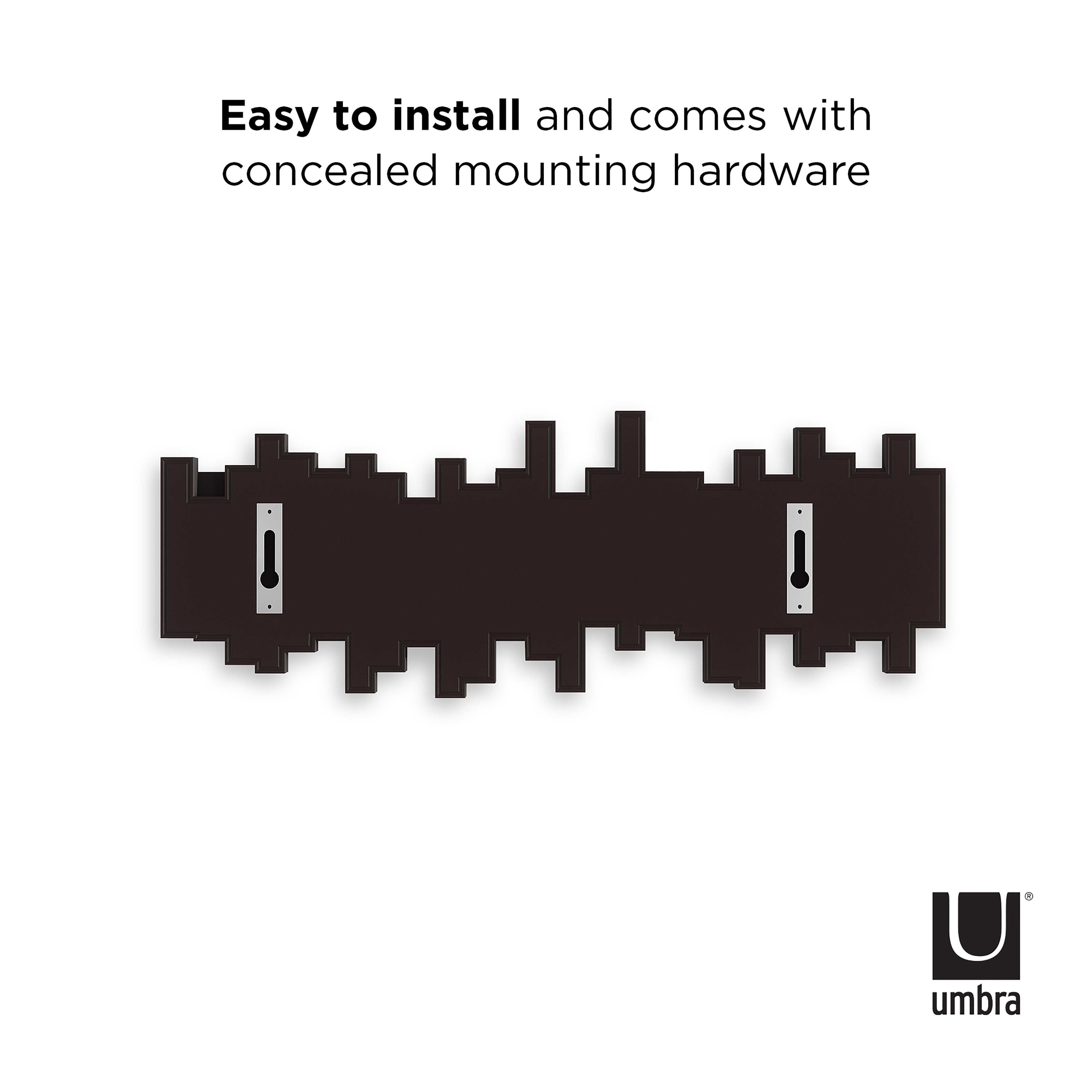 Umbra Sticks Multi Hook Espresso
