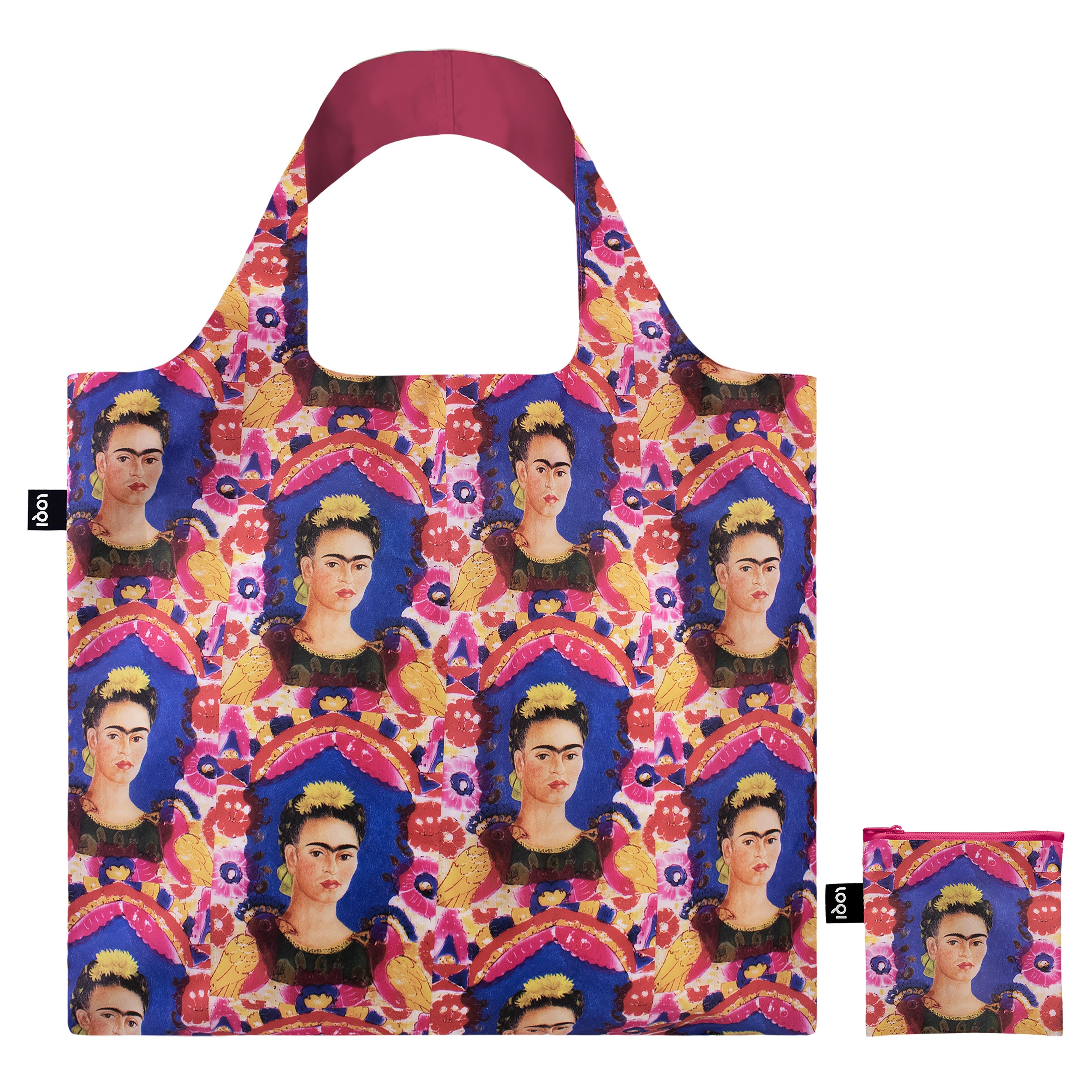 LOQI Frida Kahlo The Frame Tote Bag