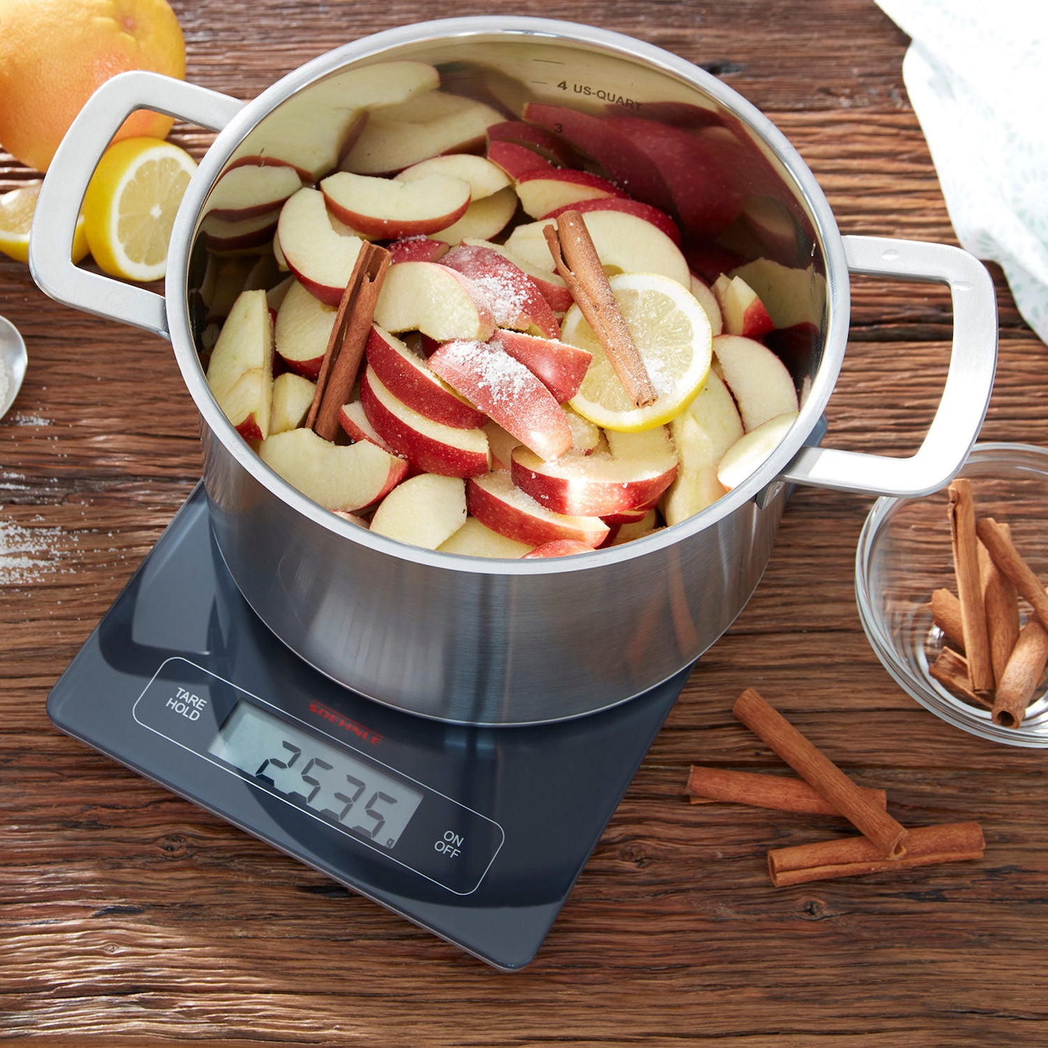 Soehnle Page Profi Digital Kitchen Scale (15kg) - Black