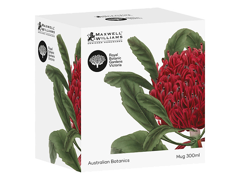 Maxwell & Williams Royal Botanic Gardens Australian Botanics Mug Telopea 300ml