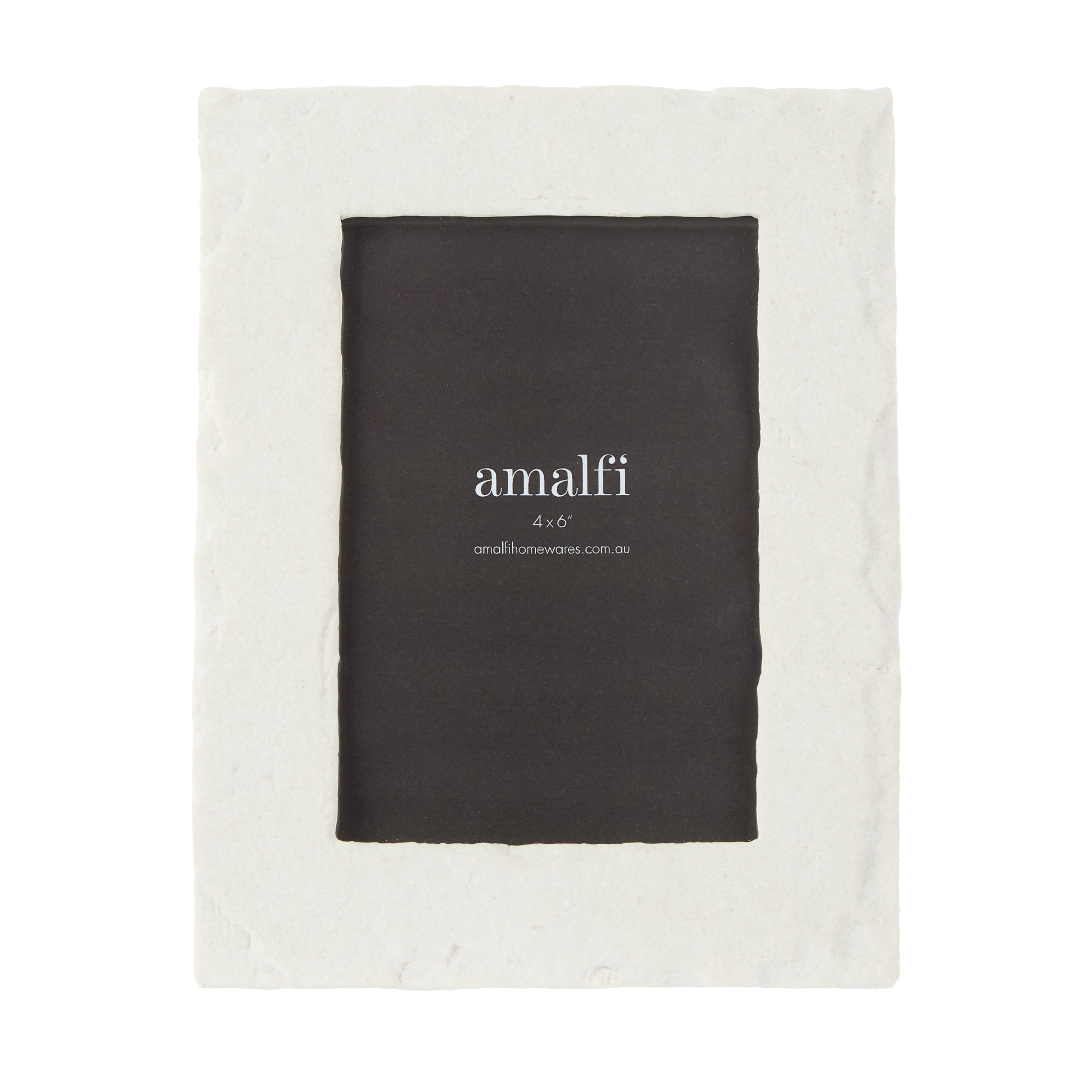 Amalfi Petra Photo Frame 4x6" White
