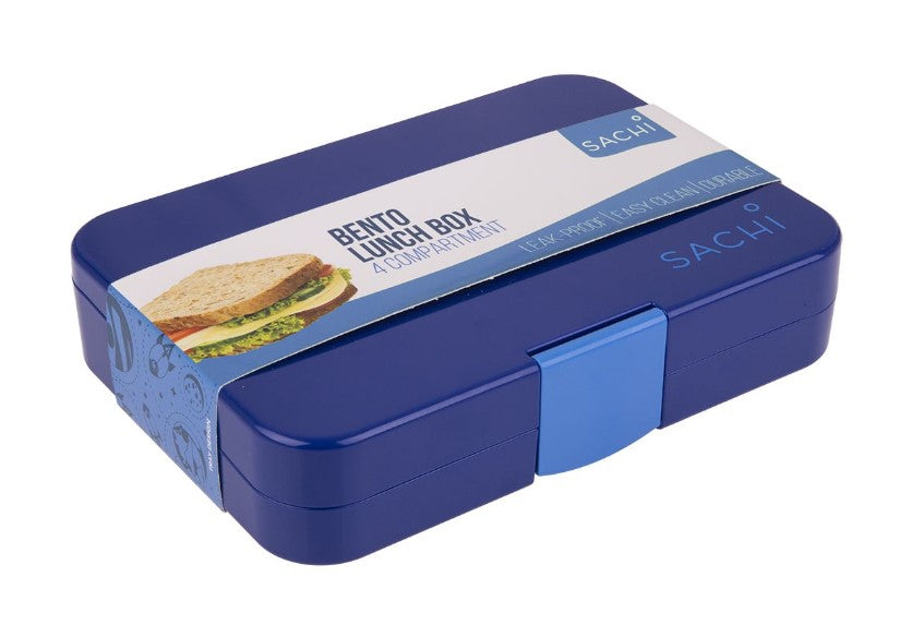 Sachi 4 Compartment Bento Lunch Box - Outer Space