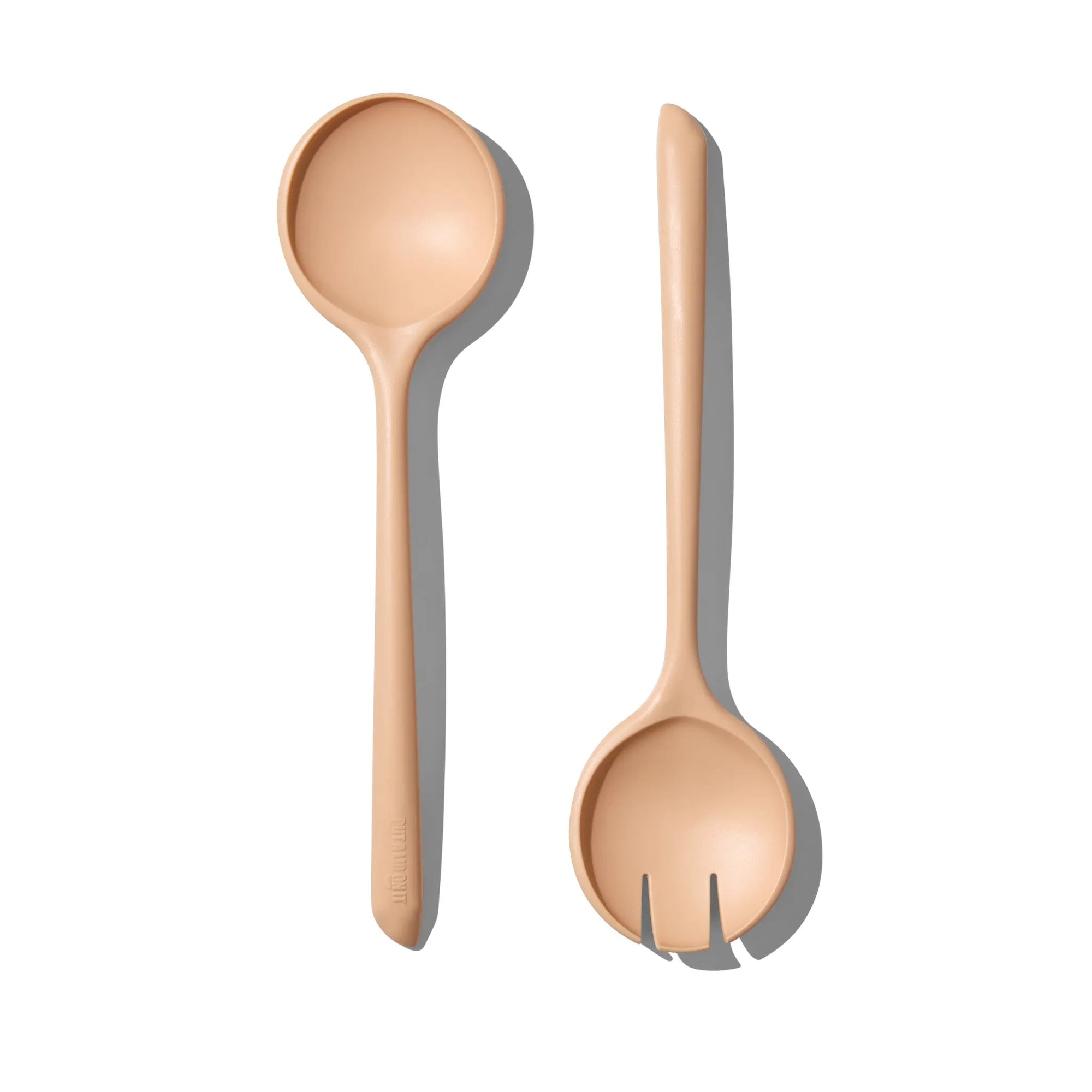 Put a lid on it Salad Server Set Peach
