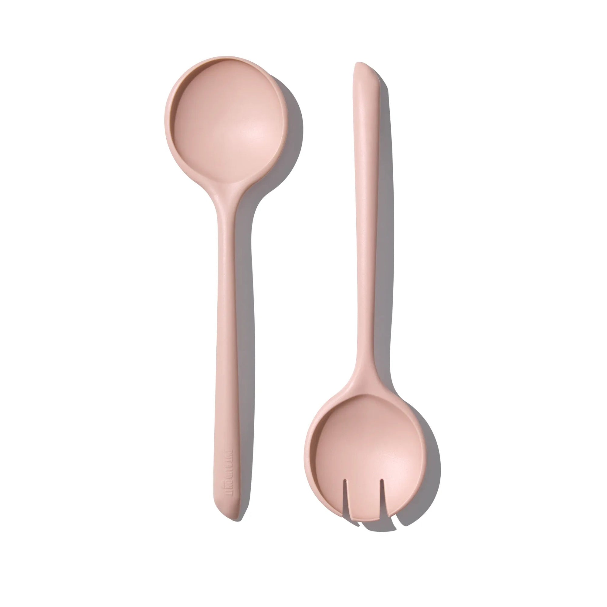 Put a lid on it Salad Server Set Guava