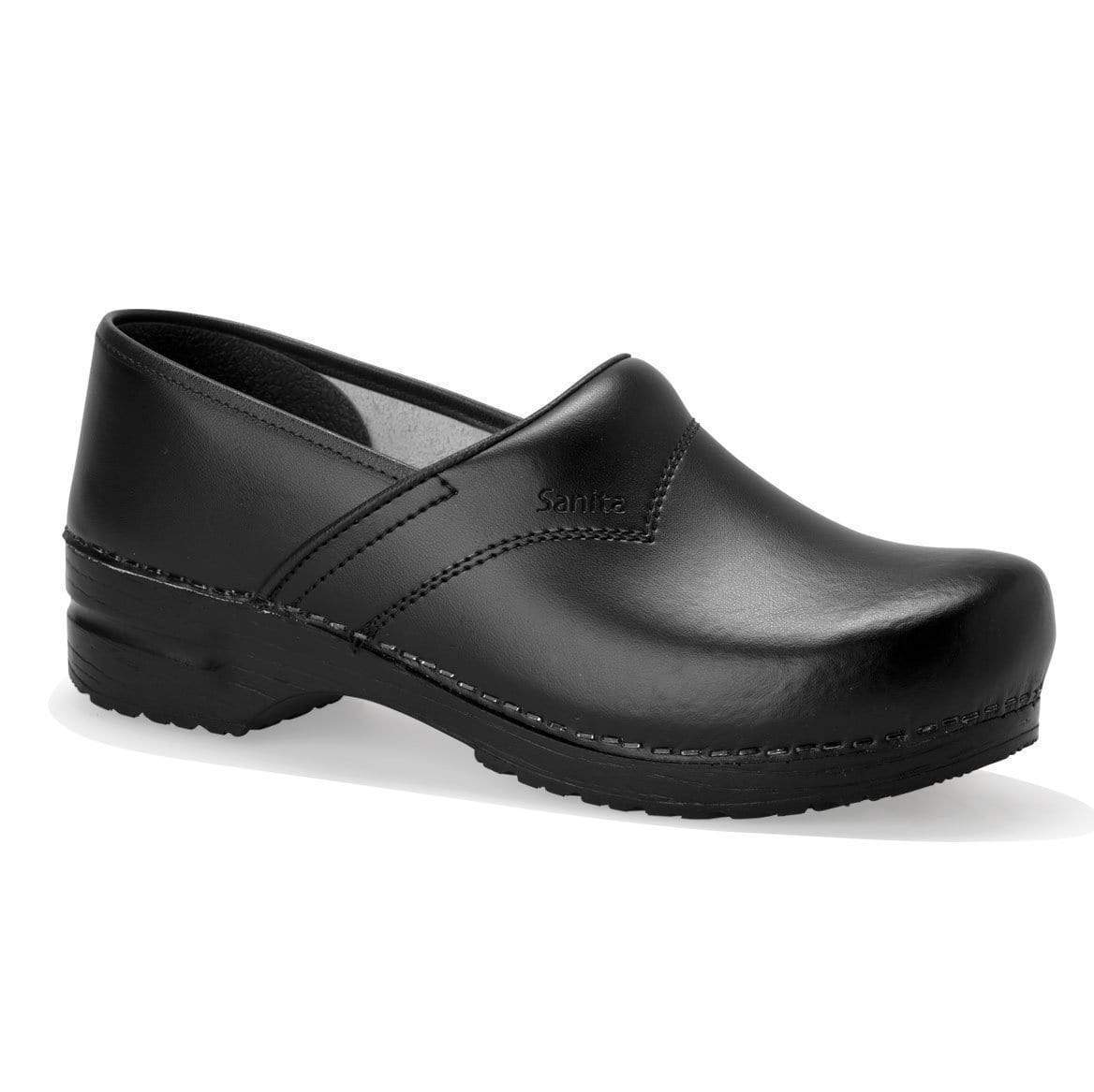Sanita San Flex Closed Back Clog – Black, EU 38