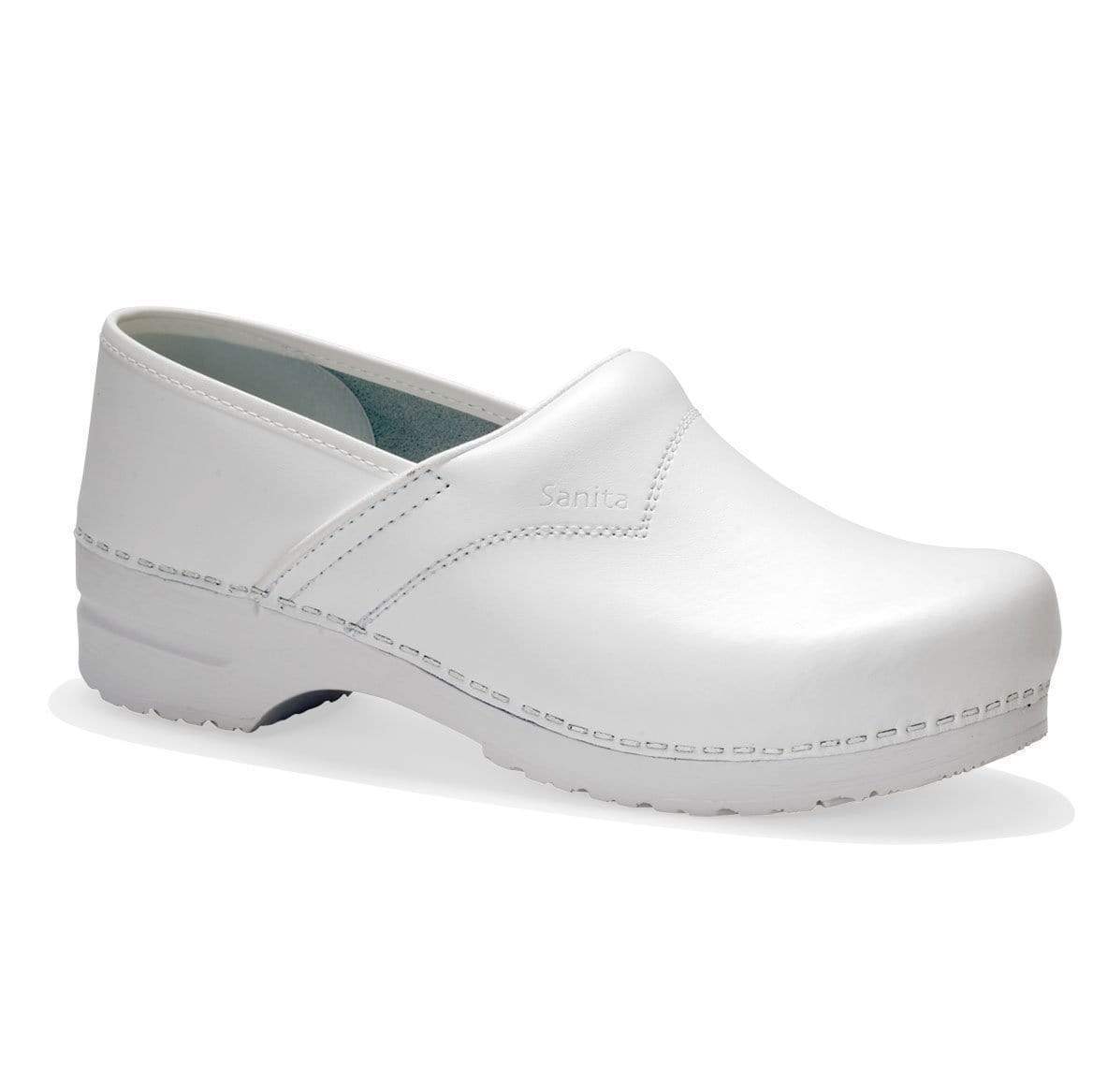 Sanita San Flex Closed Back Clog – White, EU 40
