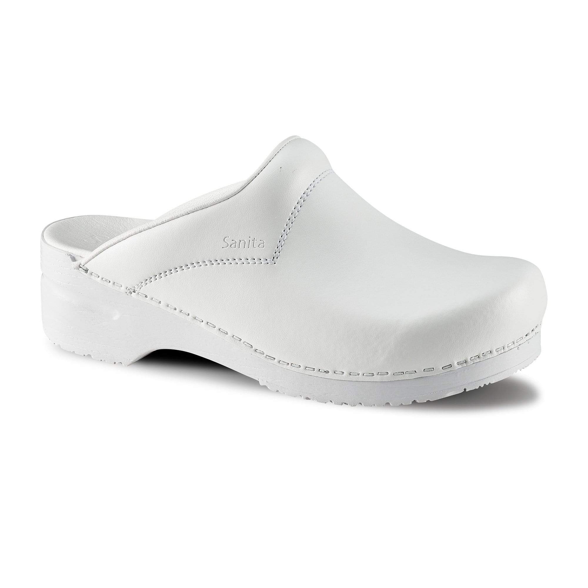 Sanita San Flex Open Back Clog – White, EU 42