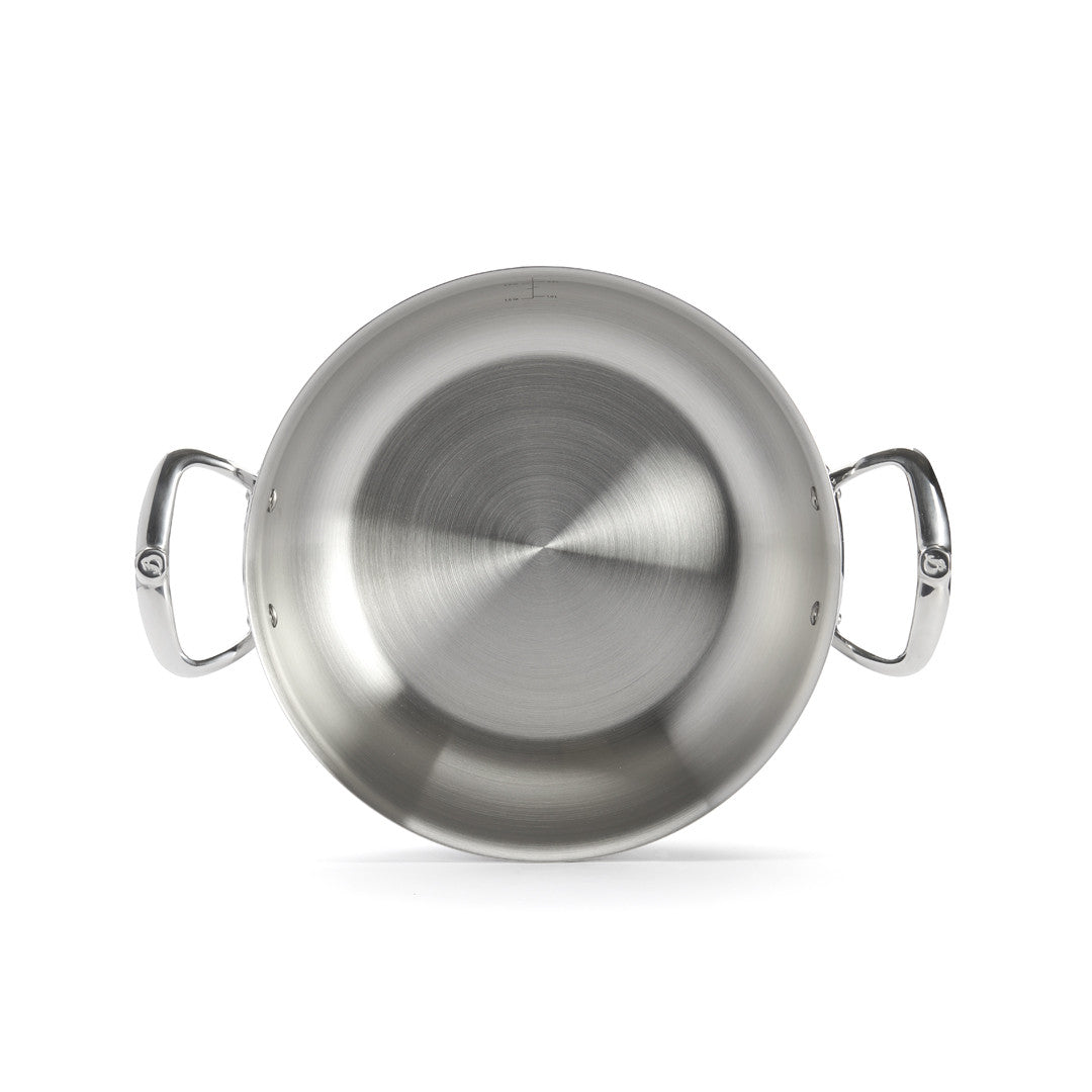 de Buyer Affinity Stainless Steel Braiser with Lid 28cm