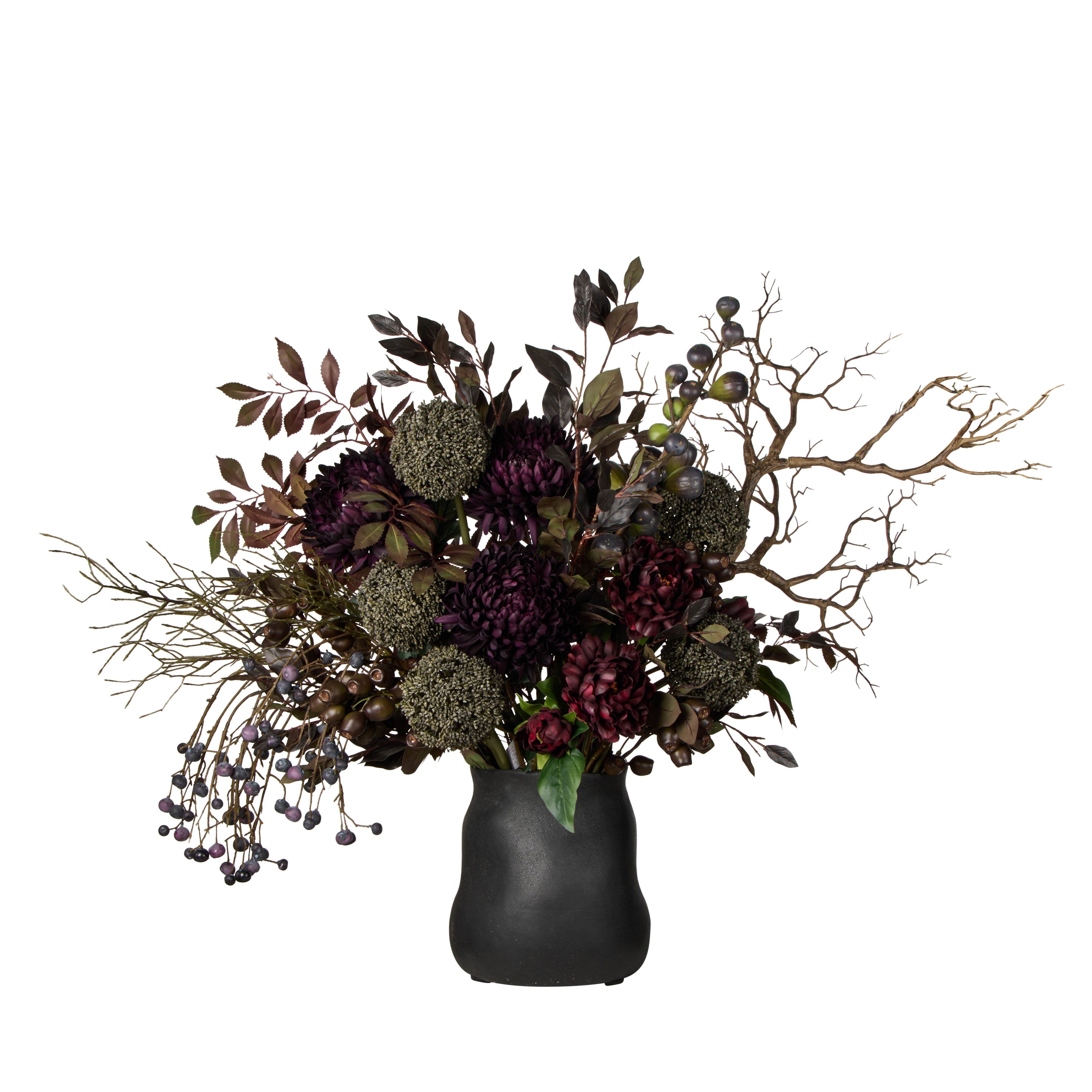 Rogue Chrysanthemum Fig Garden Mix - Maliah Pot