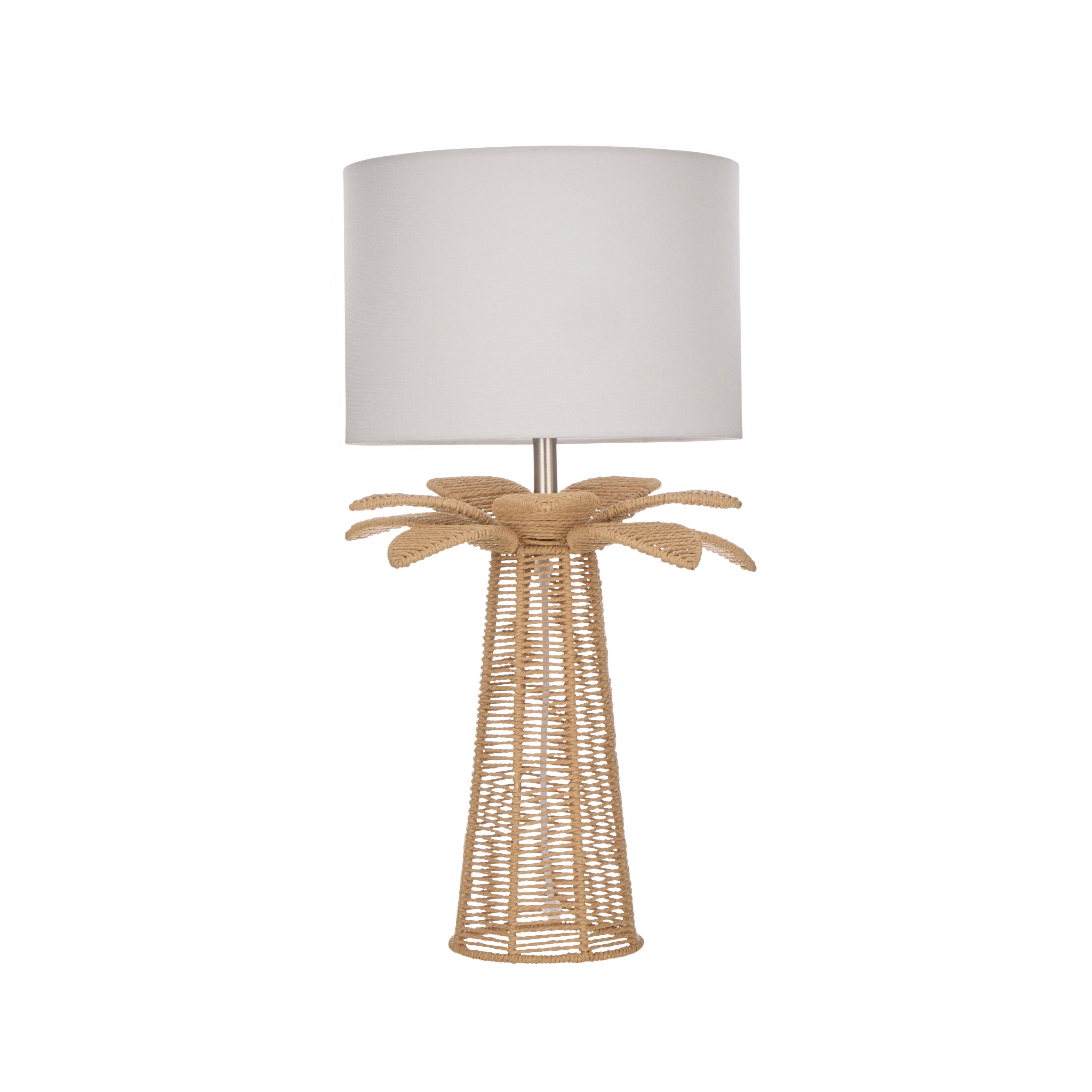 Amalfi Palm Table Lamp Natural