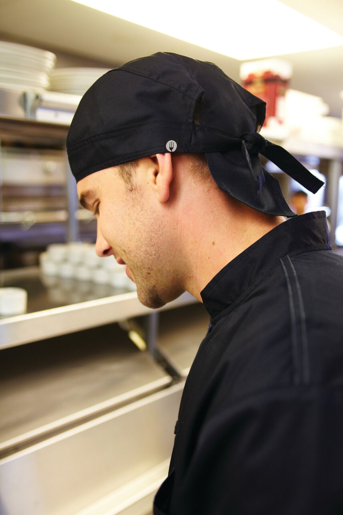 Chef Works Head Wrap - Black