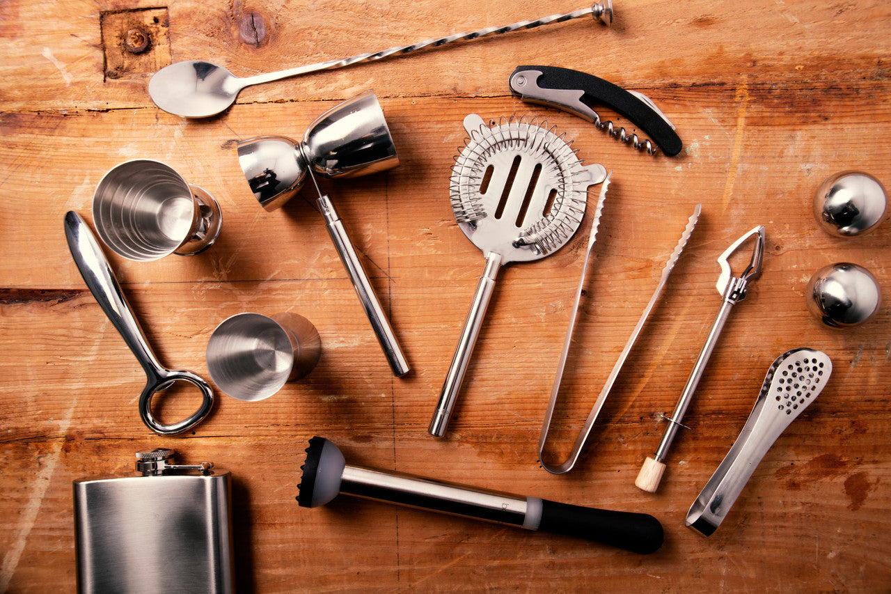 BarCraft Stainless Steel Cocktail Muddler