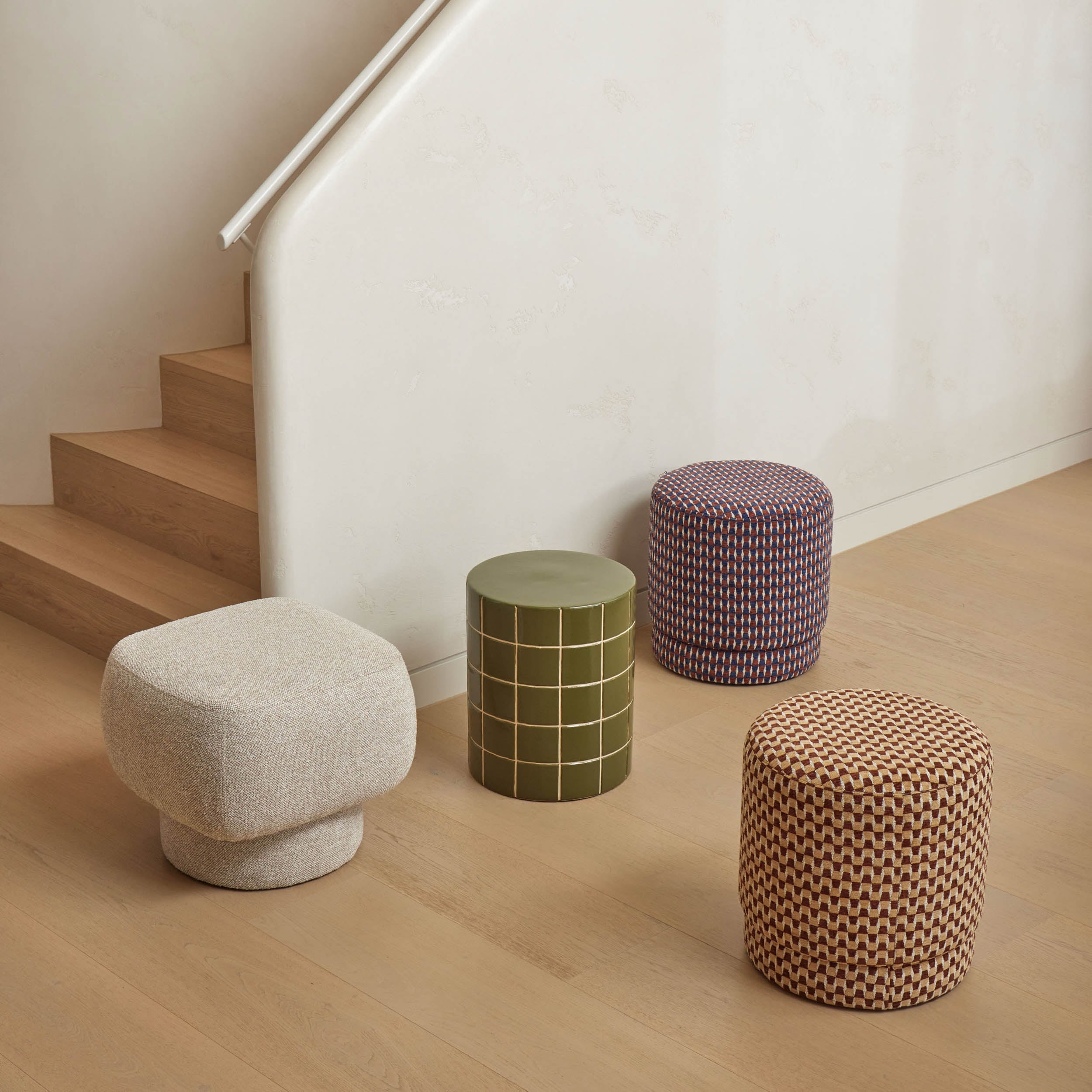 Amalfi Elio Stool Off White