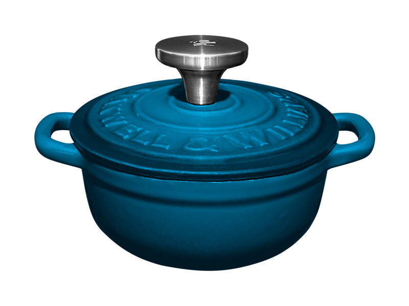 Maxwell & Williams Cast Iron Cocotte 260ml English Racing Green 9.5cm