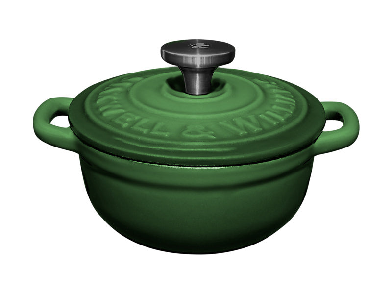 Maxwell & Williams Cast Iron Cocotte 260ml Midnight Blue 9.5cm