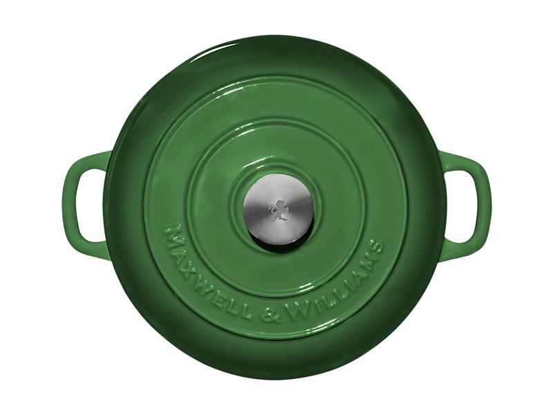 Maxwell Williams Cast Iron Braiser English Racing Green 27cm / 3.3L