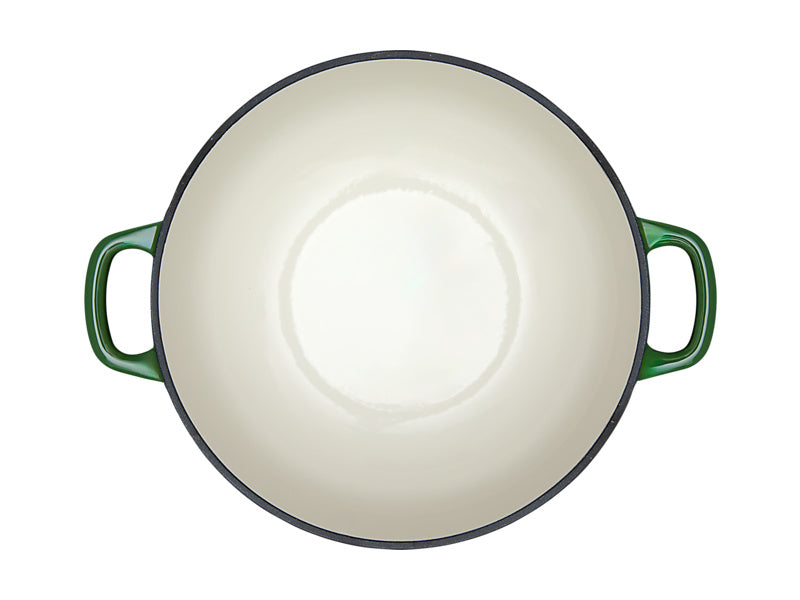Maxwell Williams Cast Iron Round Casserole English Racing Green 26cm / 4L