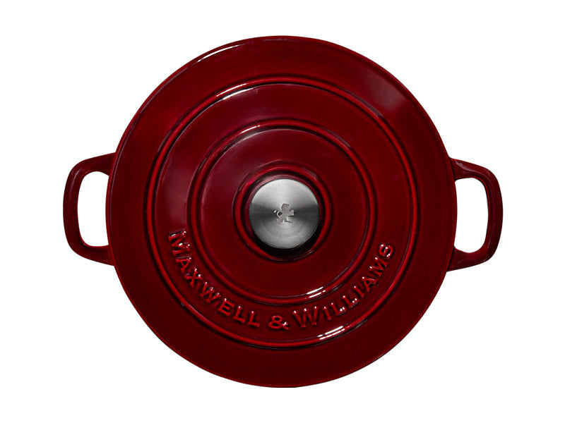 Maxwell Williams Cast Iron Braiser Merlot 27cm / 3.3L