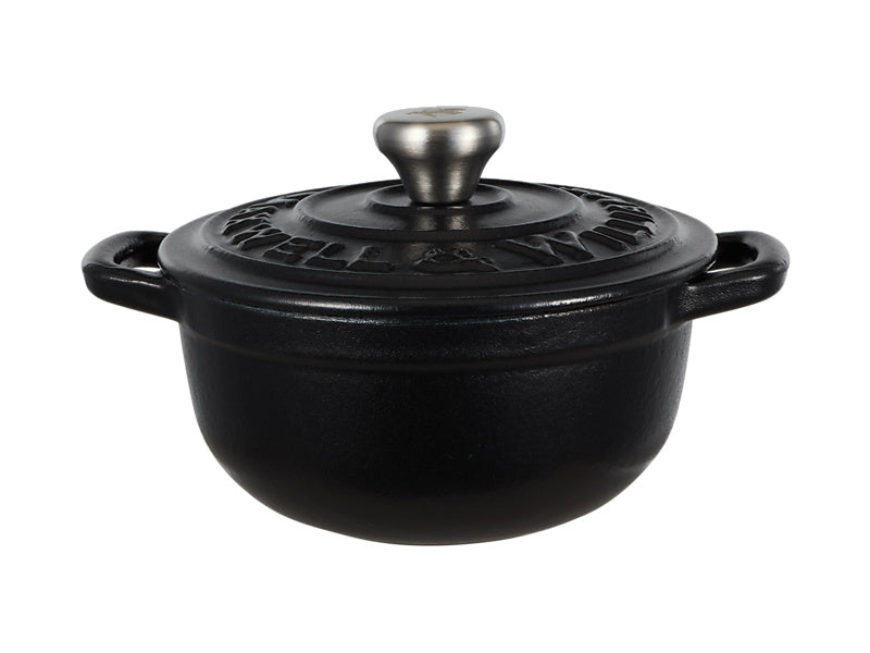 Maxwell & Williams Cast Iron Cocotte 260ml Black 9.5cm