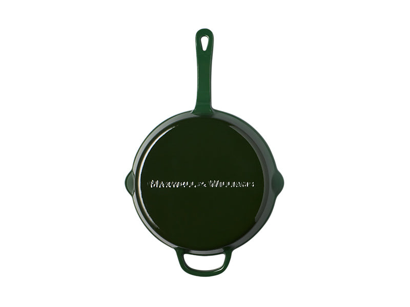 Maxwell & Williams Cast Iron Frypan English Racing Green 26cm
