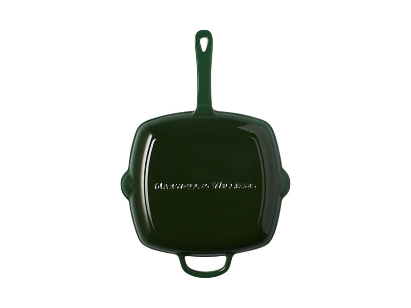 Maxwell & Williams Cast Iron Grill pan English Racing Green 26cm