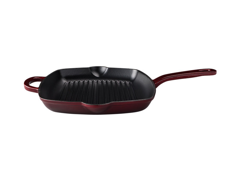 Maxwell & Williams Cast Iron Grill pan Merlot 26cm