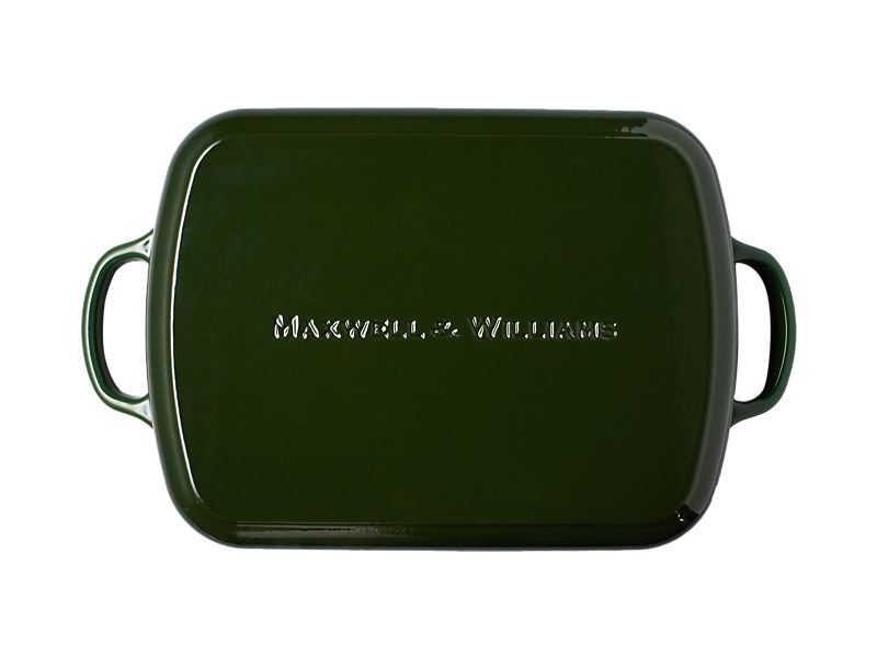 Maxwell & Williams Cast Iron Roaster 5L Midnight Blue 34 x 26cm