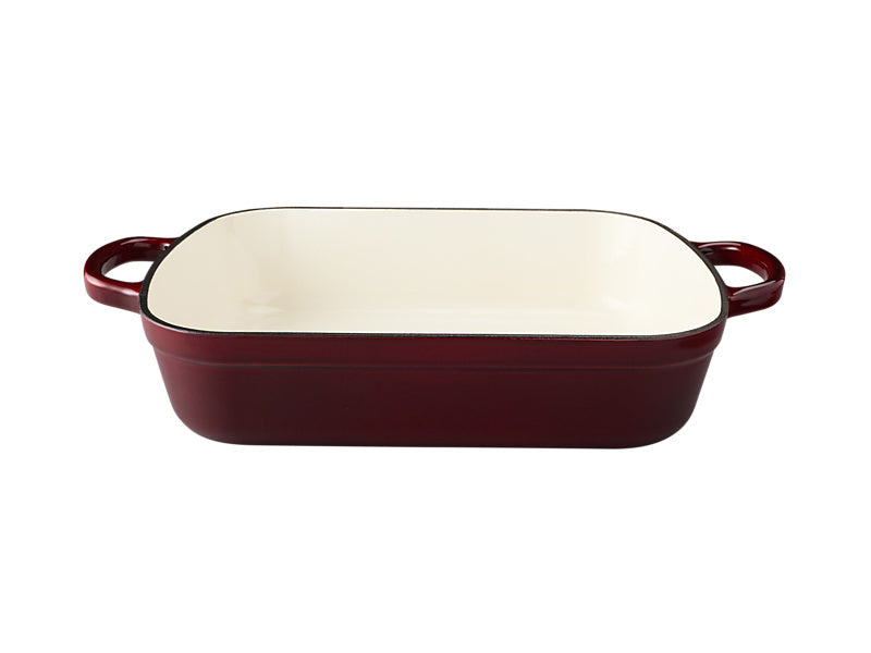 Maxwell & Williams Cast Iron Roaster 5L Merlot 34 x 26cm