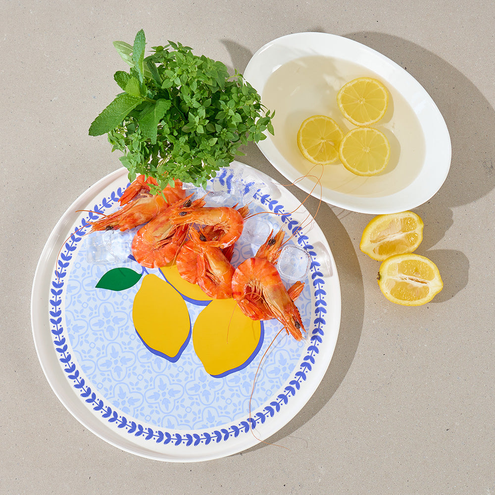 Annabel Trends Serving Plate Lemons