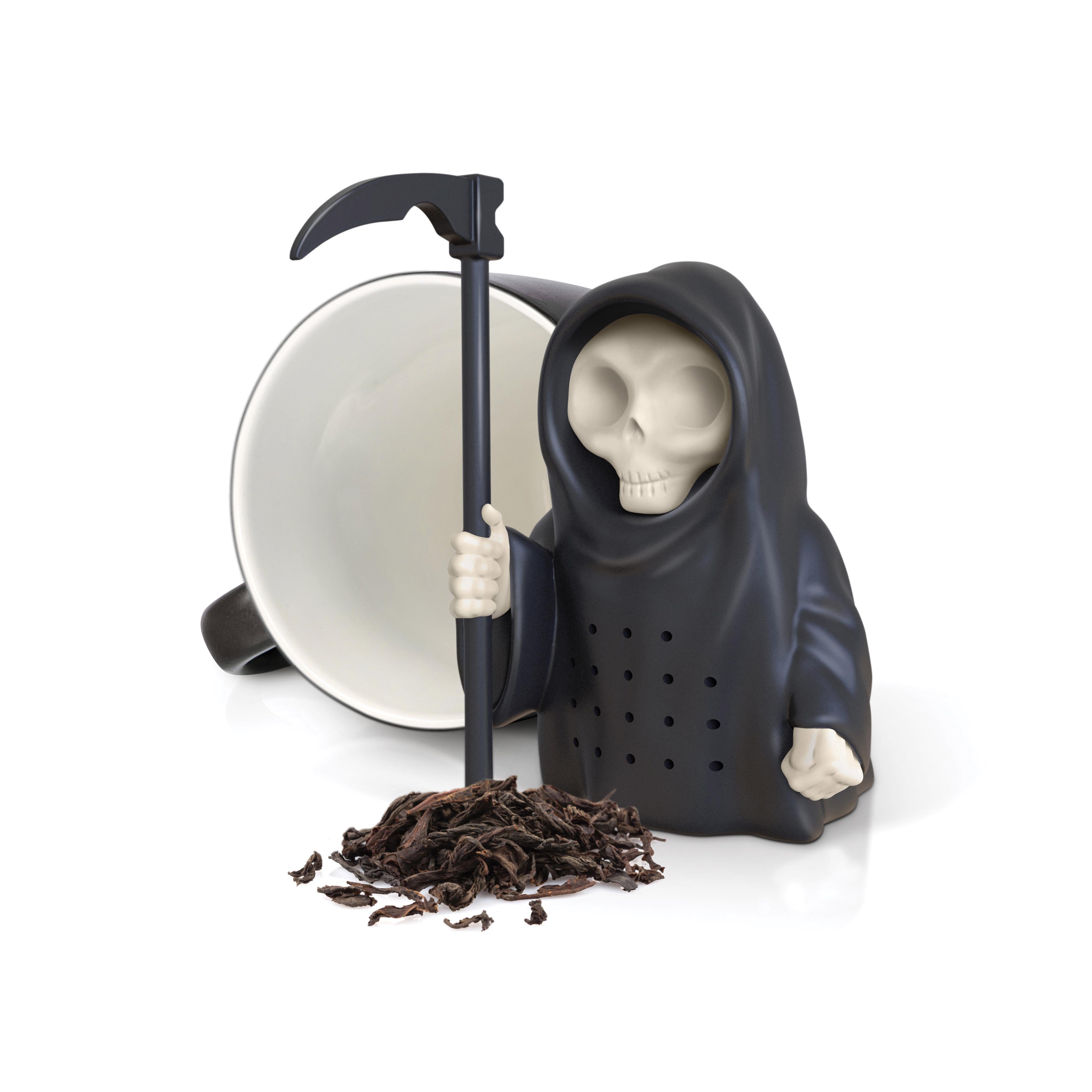 Fred Grim Steeper Tea Infuser Black & White