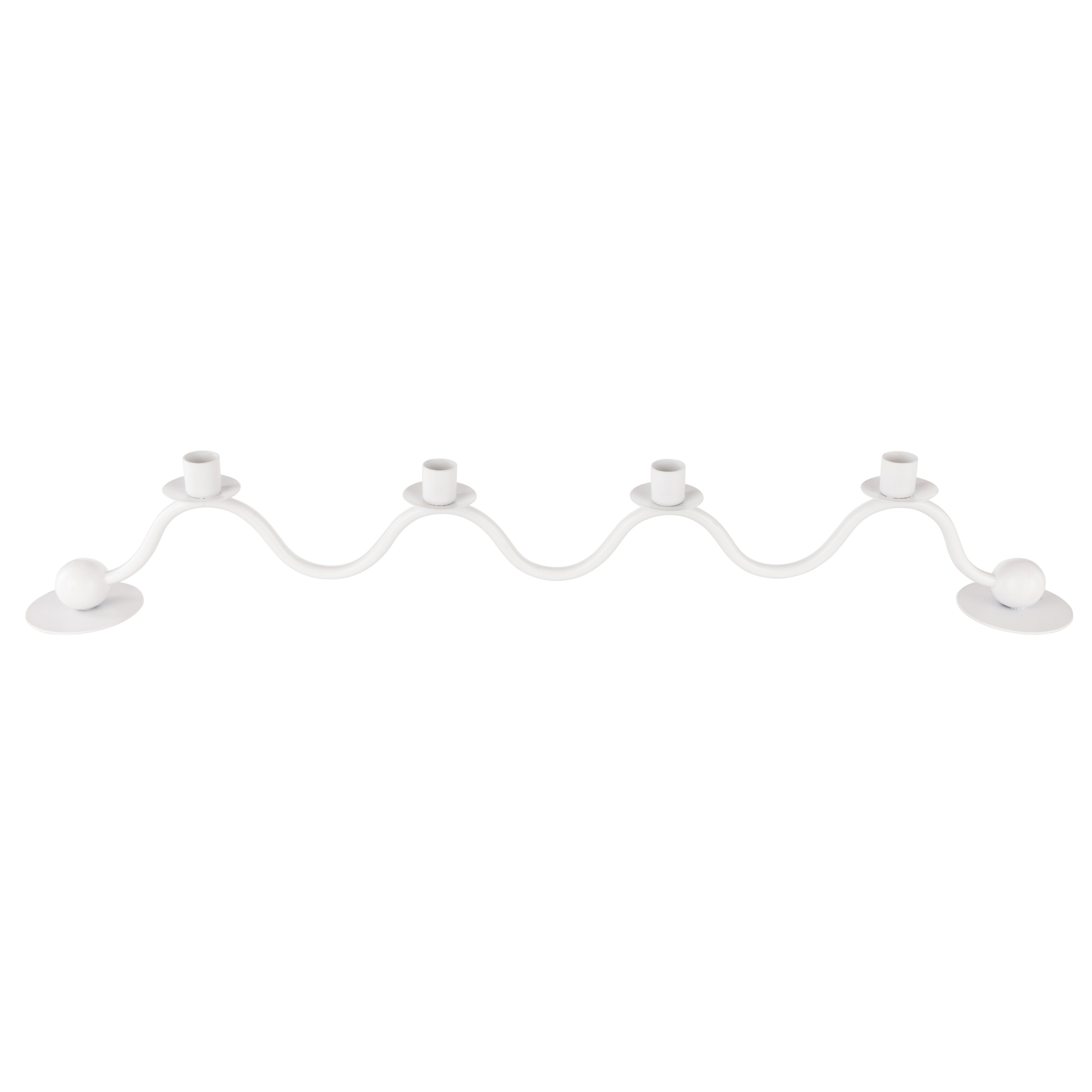 Amalfi Rexley Candle Holder White