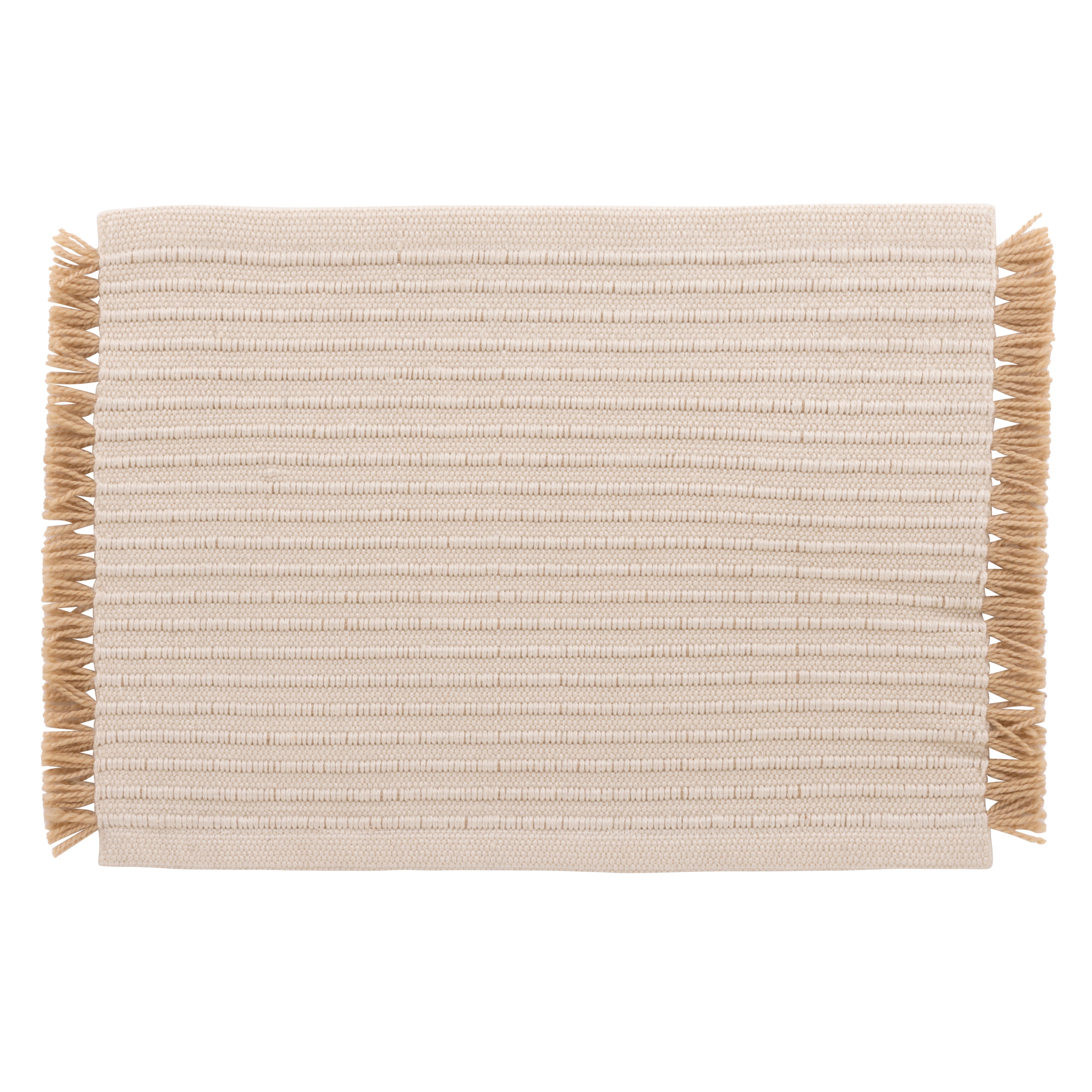 Amalfi Isla Fringe Placemat Natural