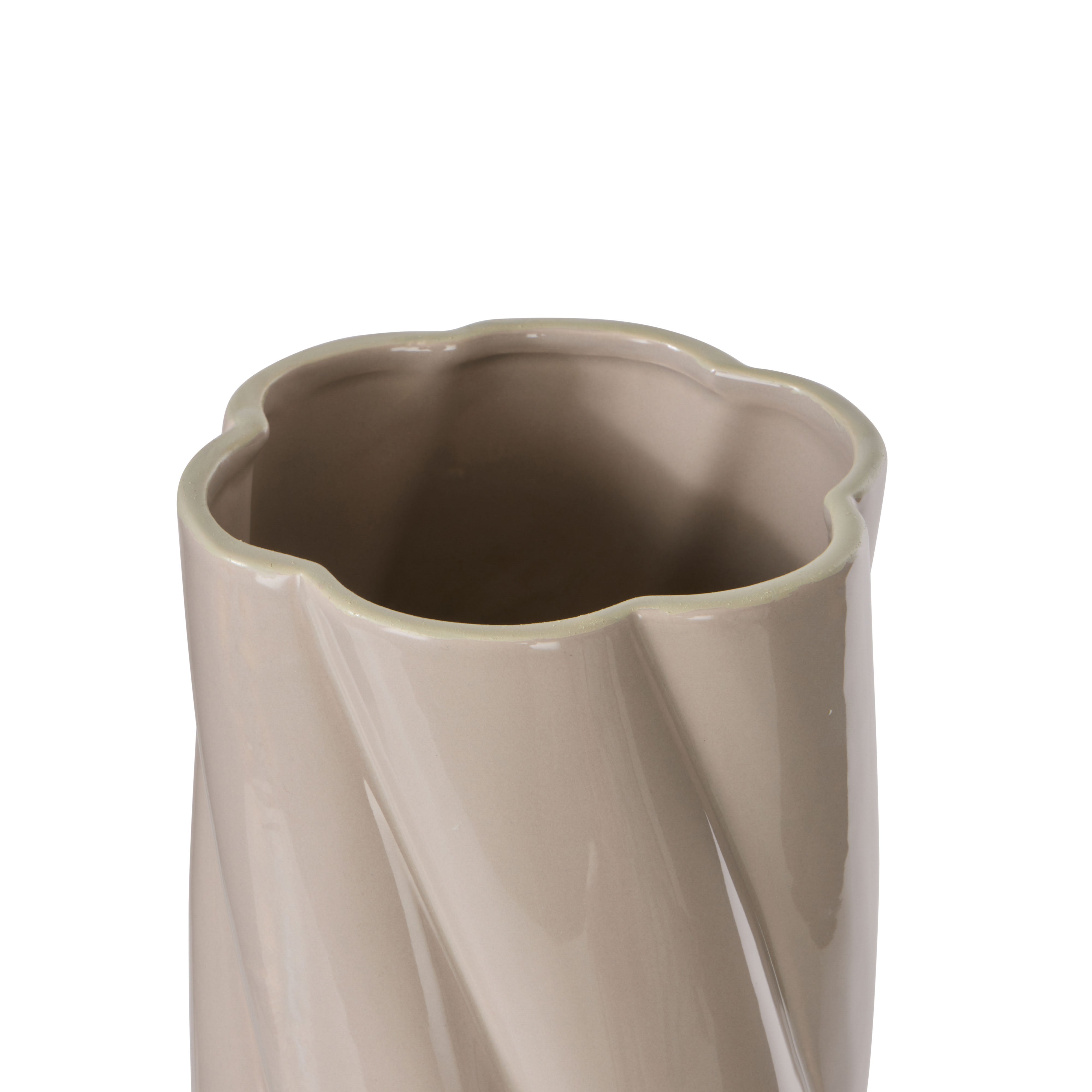 Emporium Rory Twist Vase Moonbeam