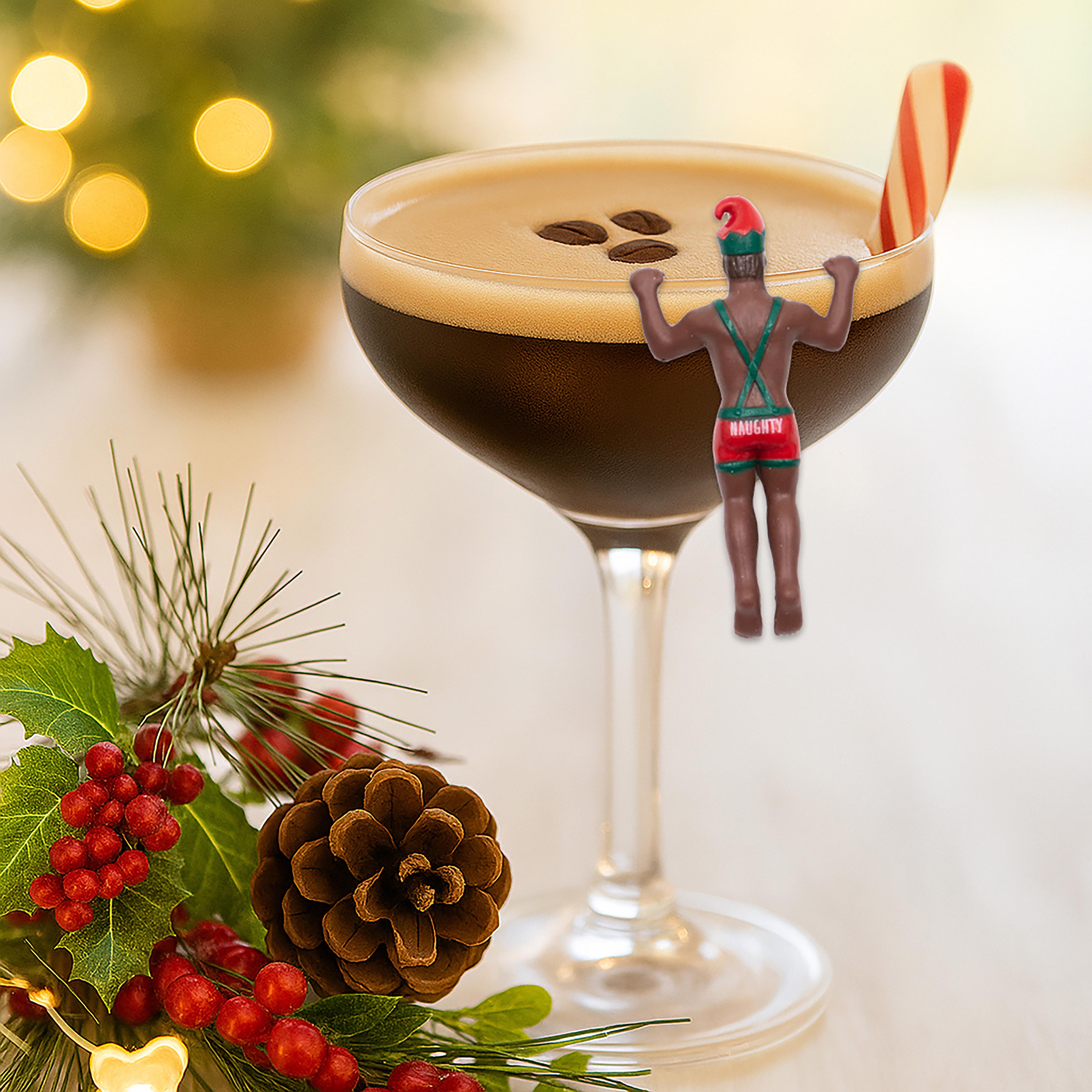 Drinking Buddies Elf Buddies Drink Markers 4 Piece Set