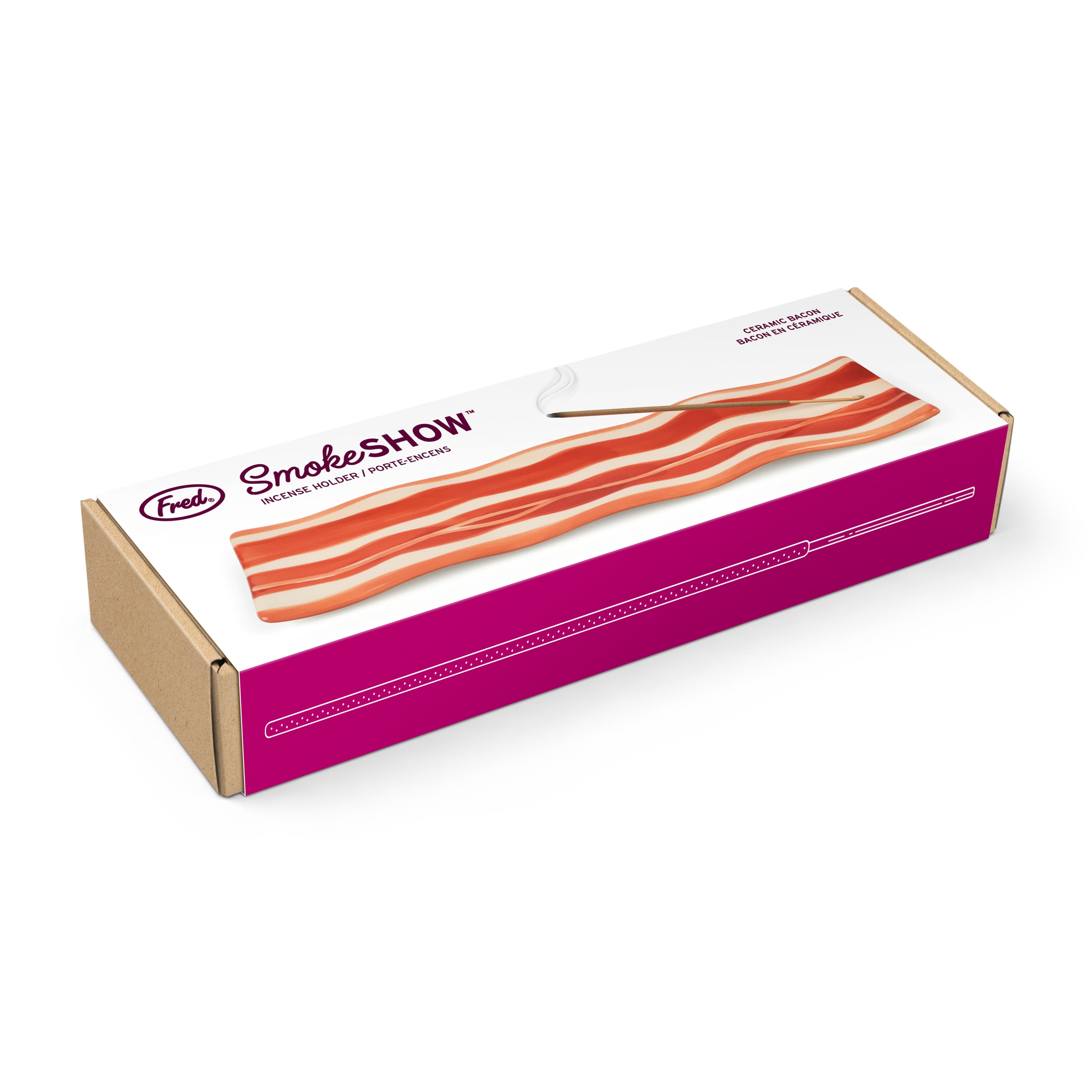Fred Smoke Show Incense Holder Brown