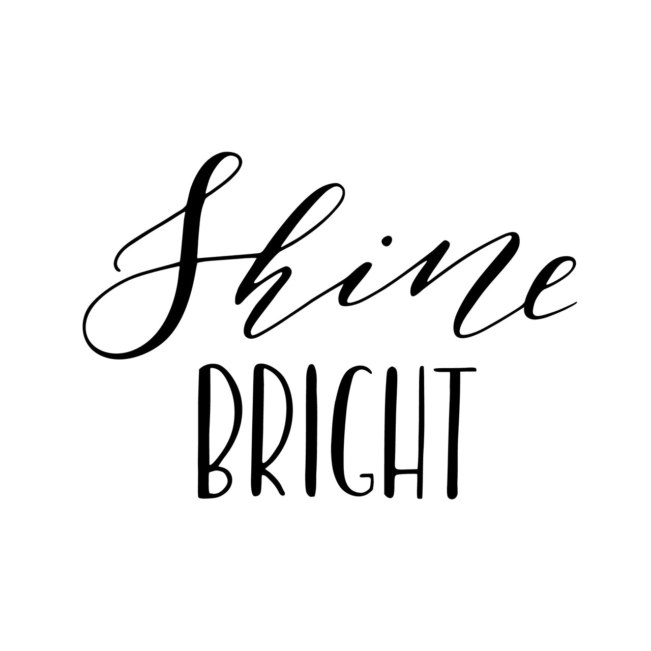 Silho Cake Shine Bright Stencil