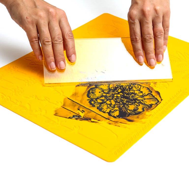 Silho Cake Hand Drawn Florals Mould