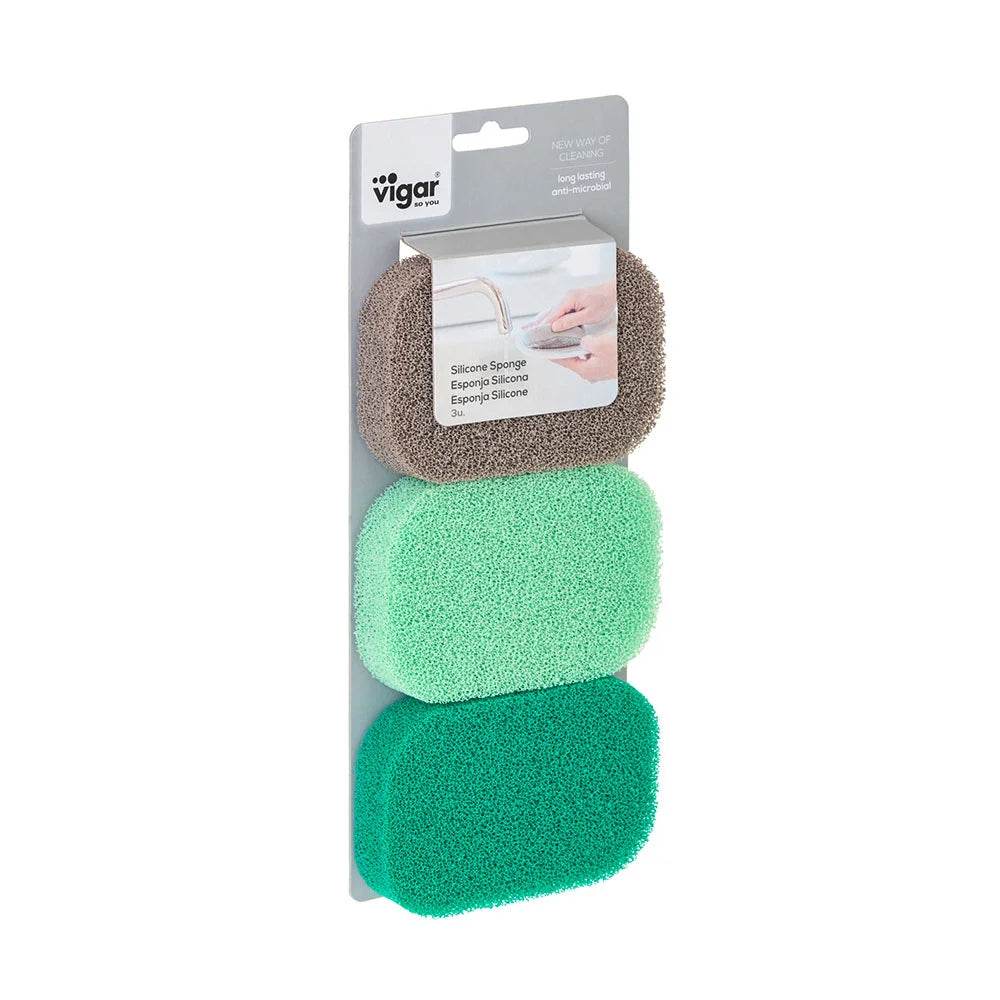Silicone Sponge 3pc
